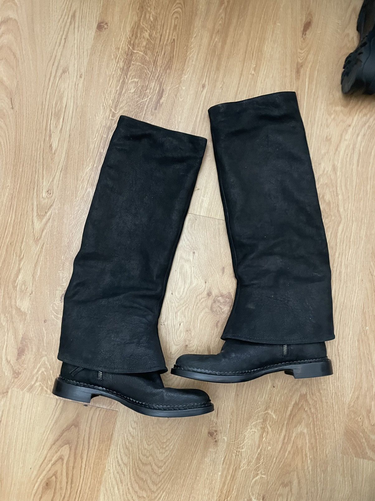 Miu Miu Miu Miu Gaiter Boots Size US 6.5 / IT 36.5 - 1 Thumbnail