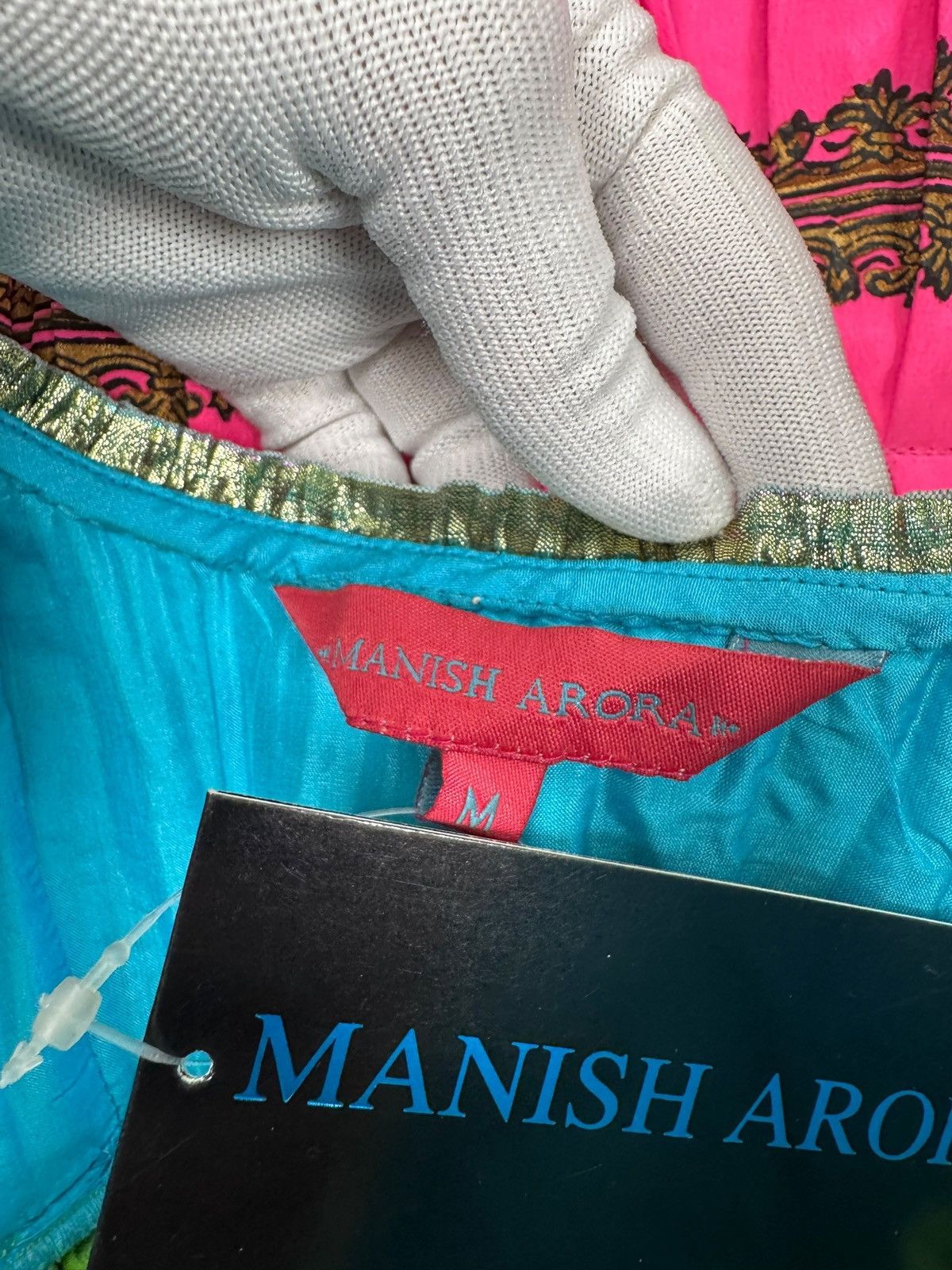 Manish Arora Manish Arora Silk Tank Blouse Pleated Decor size M Size M / US 6-8 / IT 42-44 - 15 Thumbnail