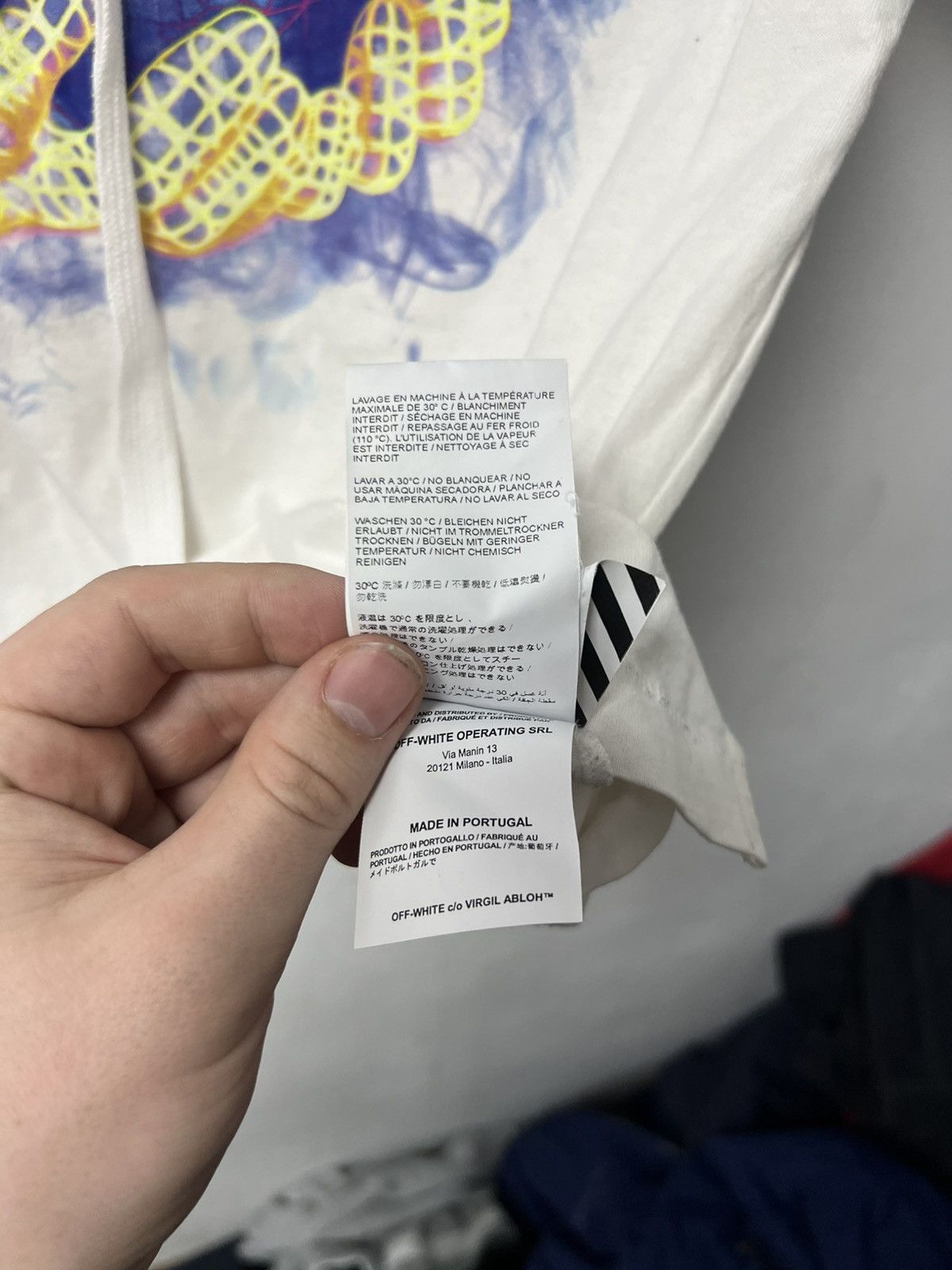 Off-White Off-White World Hand T-Shirt Size S XS Luxury Y2K Size US S / EU 44-46 / 1 - 10 Thumbnail