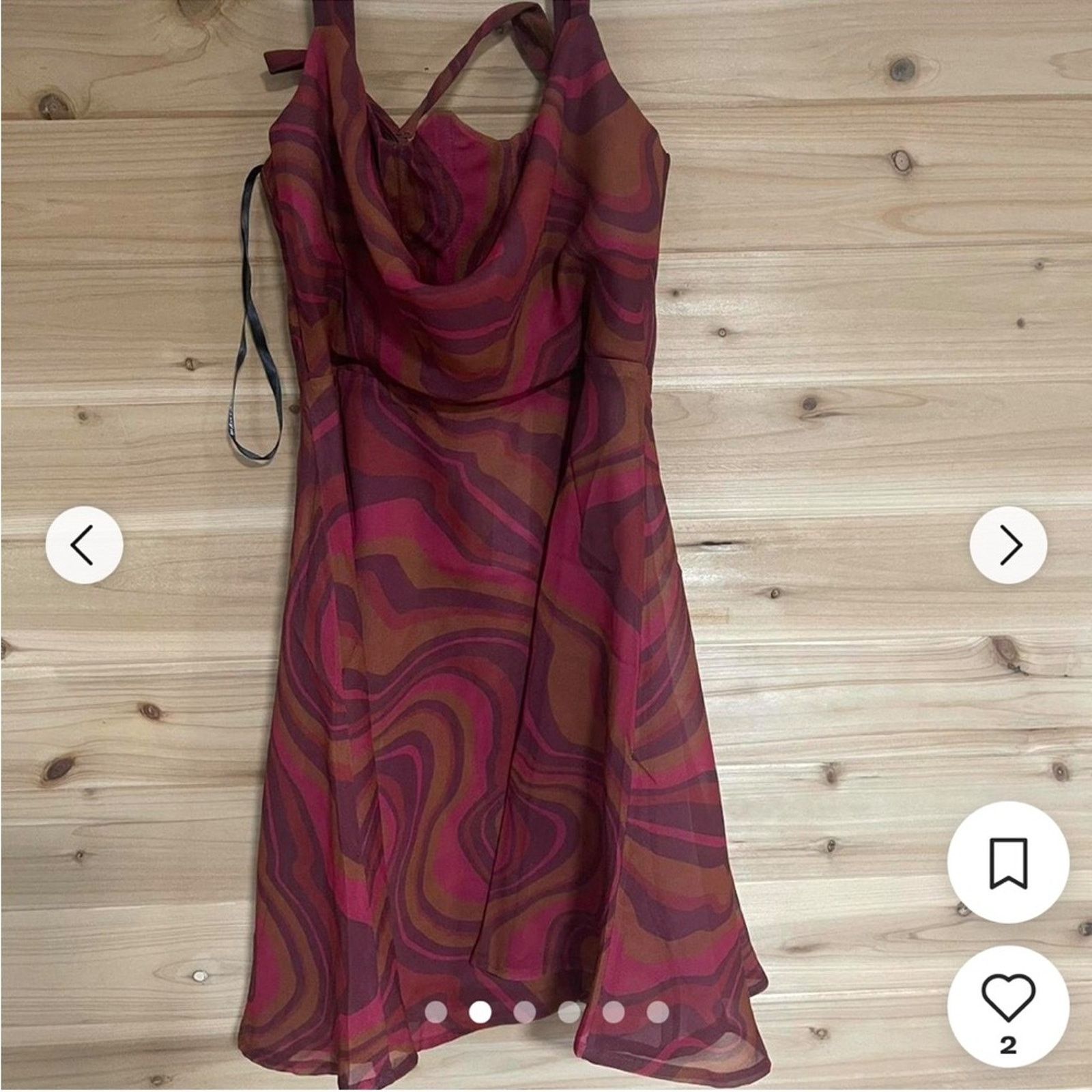For Love & Lemons NWT For Love And Lemons $220 Sweetheart Mini Dress size S Size S / US 4 / IT 40 - 2 Thumbnail