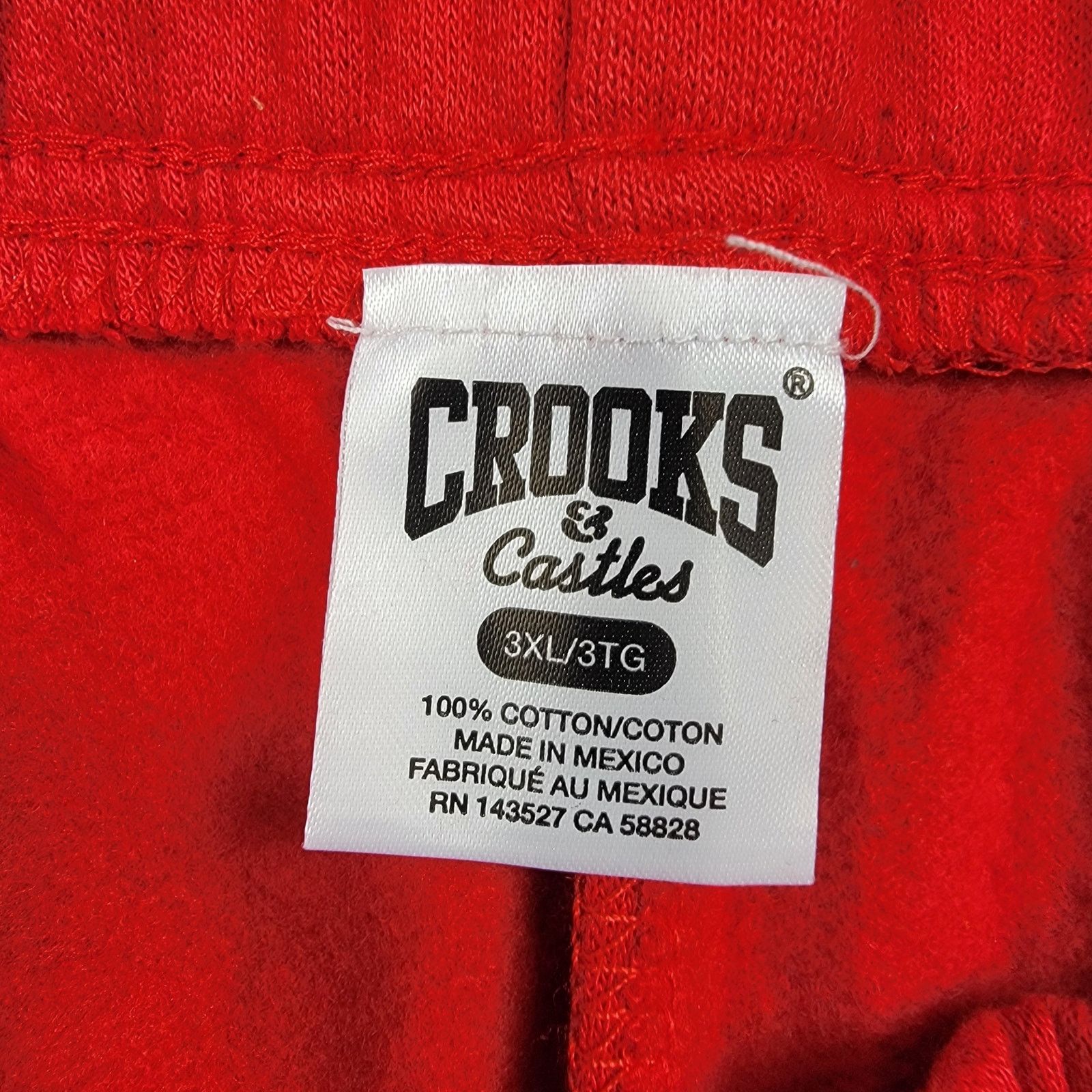 Crooks & Castles Crooks & Castles Tee + Sweatpants Set 3XL NWT Blue/Red 726 Size US 42 / EU 58 - 8 Thumbnail