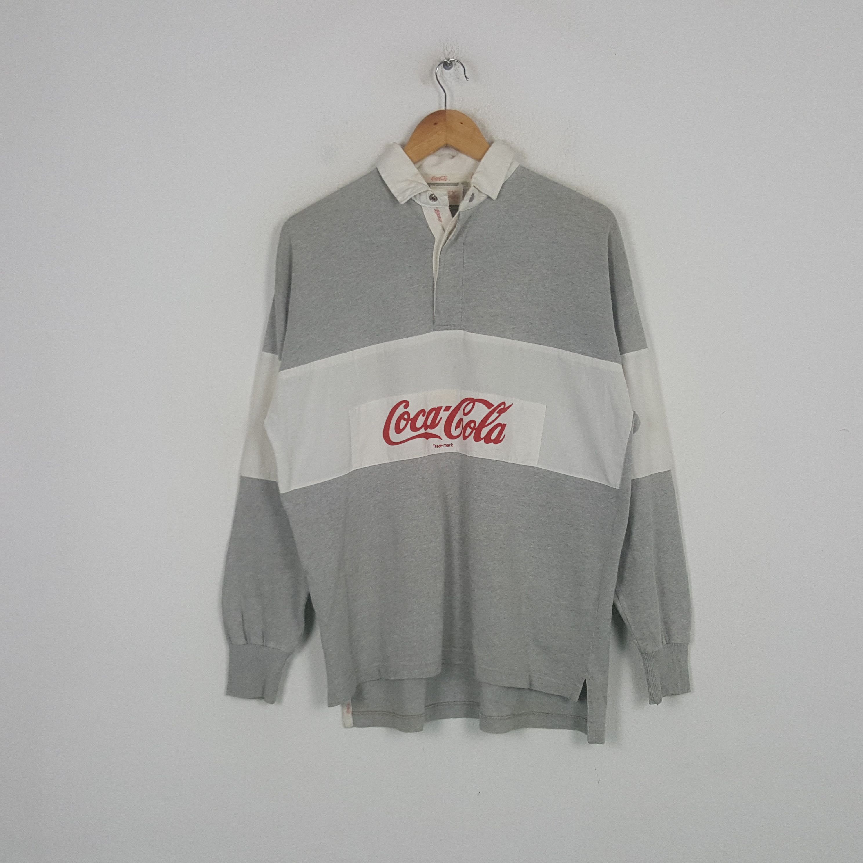 Coca Cola Vintage Coca Cola American Soda Drink Polos C301N13 Size US L / EU 52-54 / 3 - 1 Thumbnail
