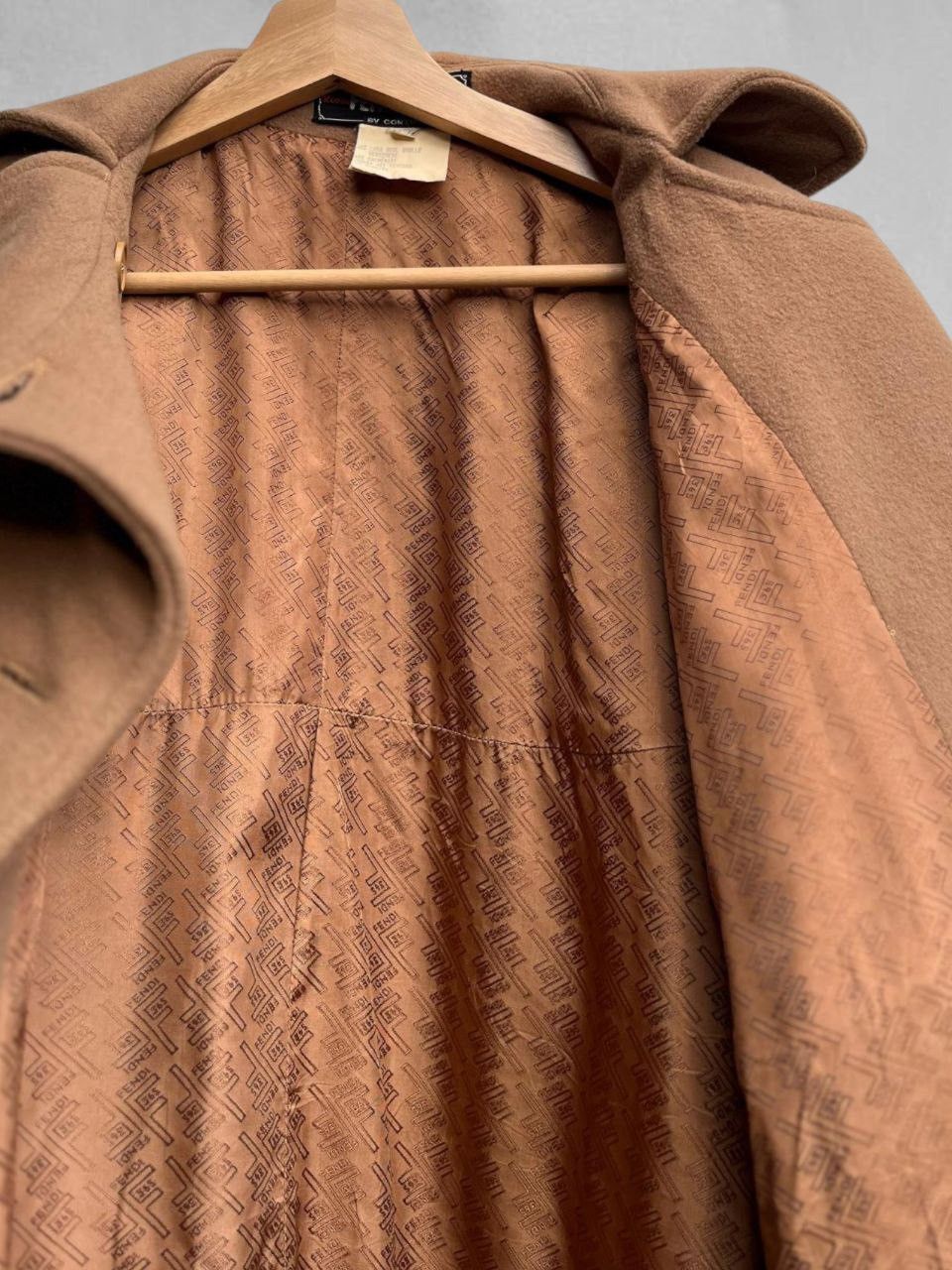 Fendi Vintage 1973 Fendi 365 Roma By Contir Wool Coat Size M / US 6-8 / IT 42-44 - 9 Thumbnail