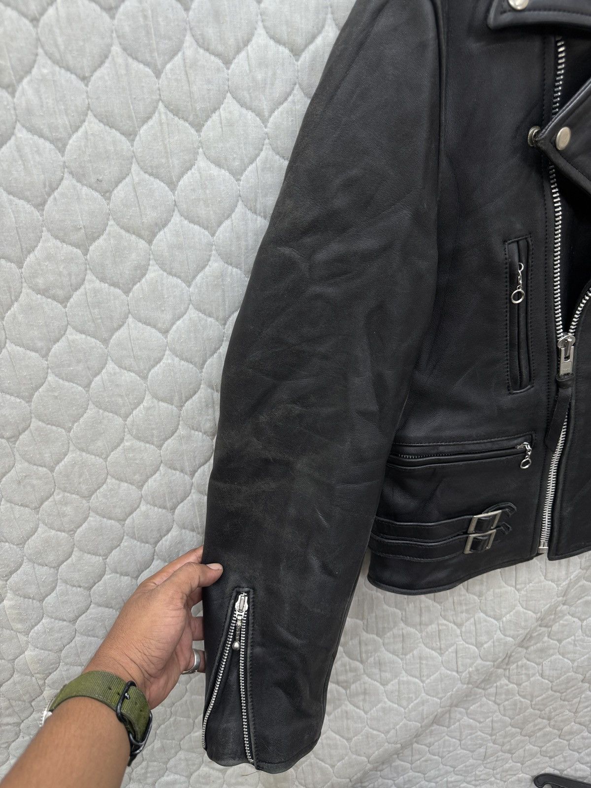 Genuine Leather 🔥🔥🔥ARCHIVE RBC LEATHER JACKET Size US S / EU 44-46 / 1 - 14 Thumbnail