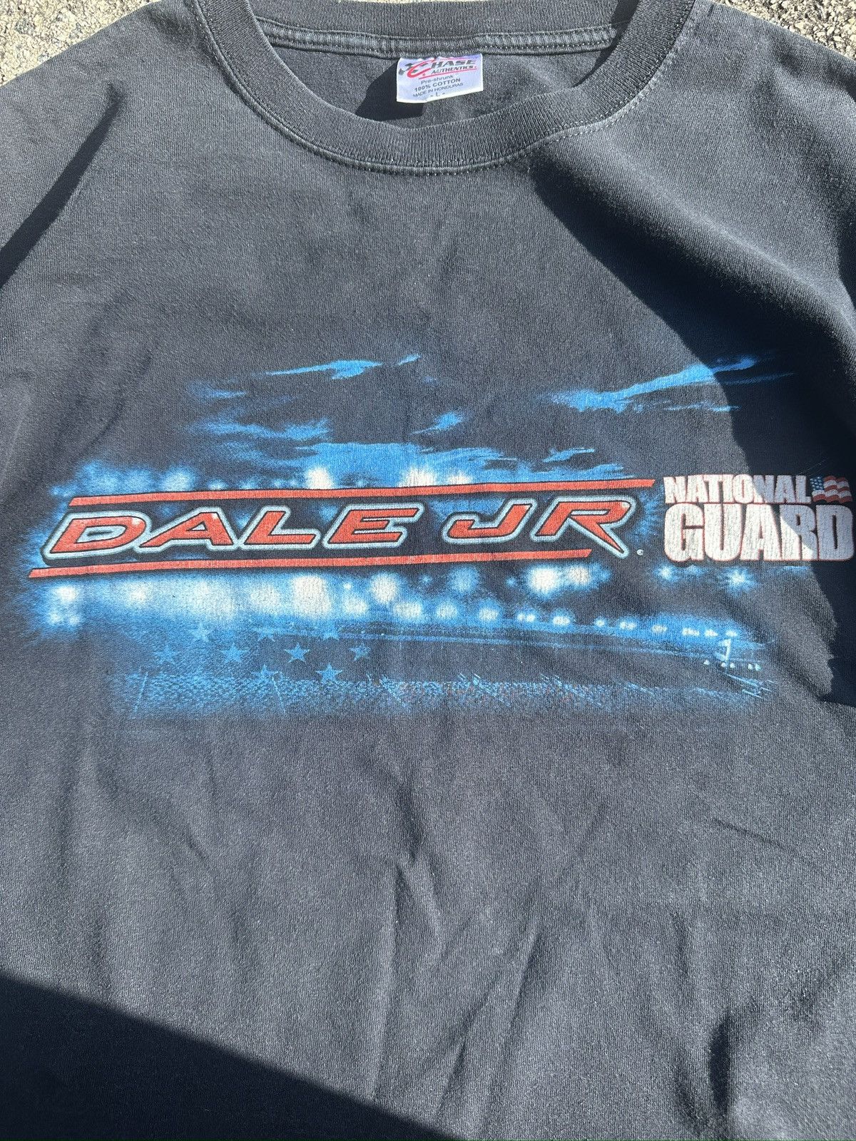 Other Dale Jr. National Guard Black Vintage Tee Size US L / EU 52-54 / 3 - 3 Thumbnail