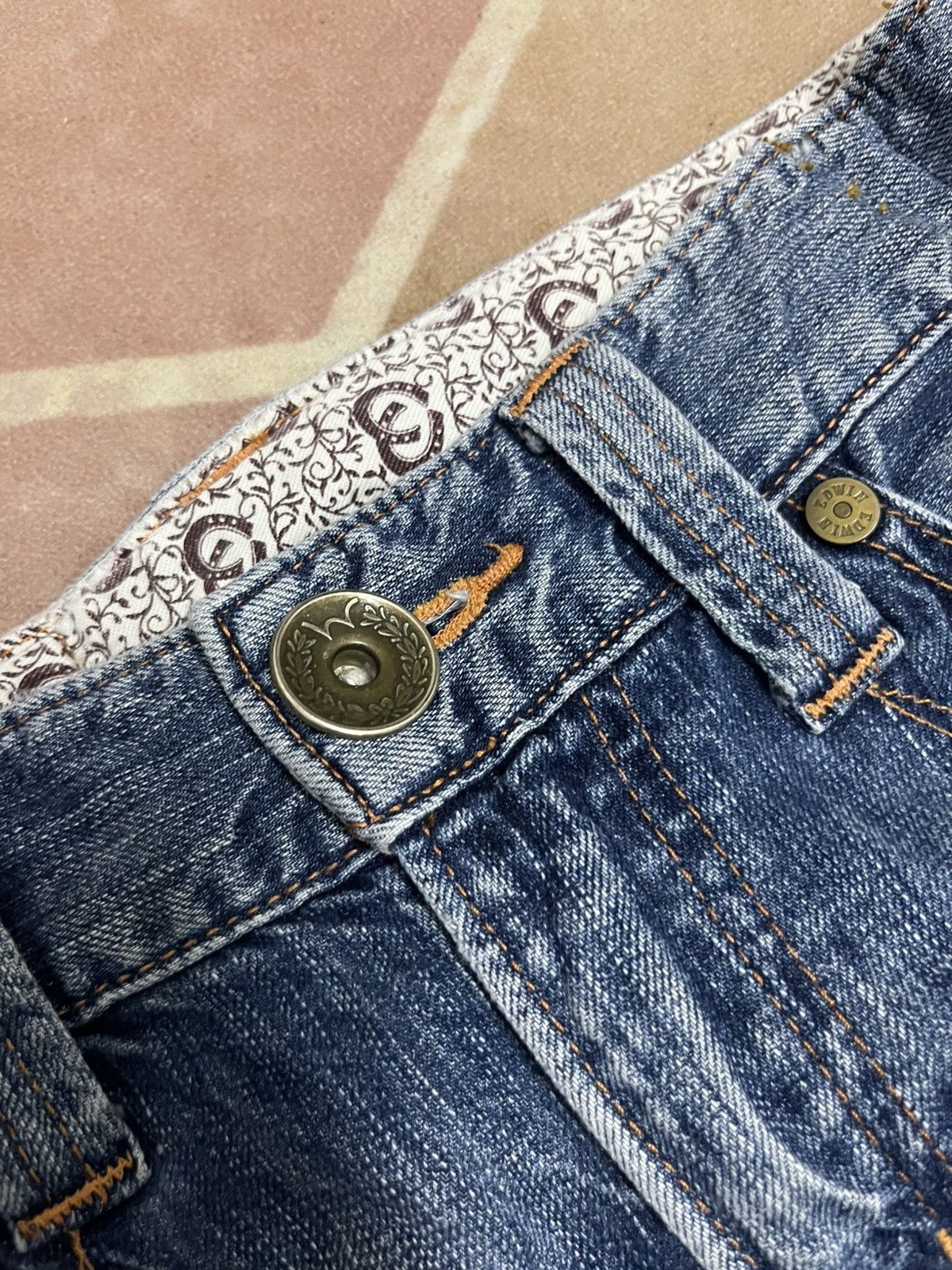 Edwin FINAL PRICE Edwin Crazy Faded Jeans Size US 29 - 7 Thumbnail