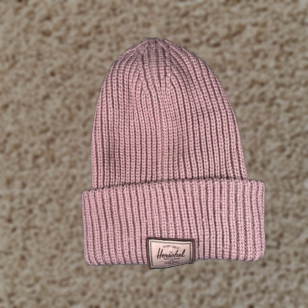 Vintage Herschel Beanie Toque Hat Adult One Size Purple Knit 100% Acrylic Winter Ski Unisex Mens Womens Gear Size ONE SIZE - 1 Thumbnail