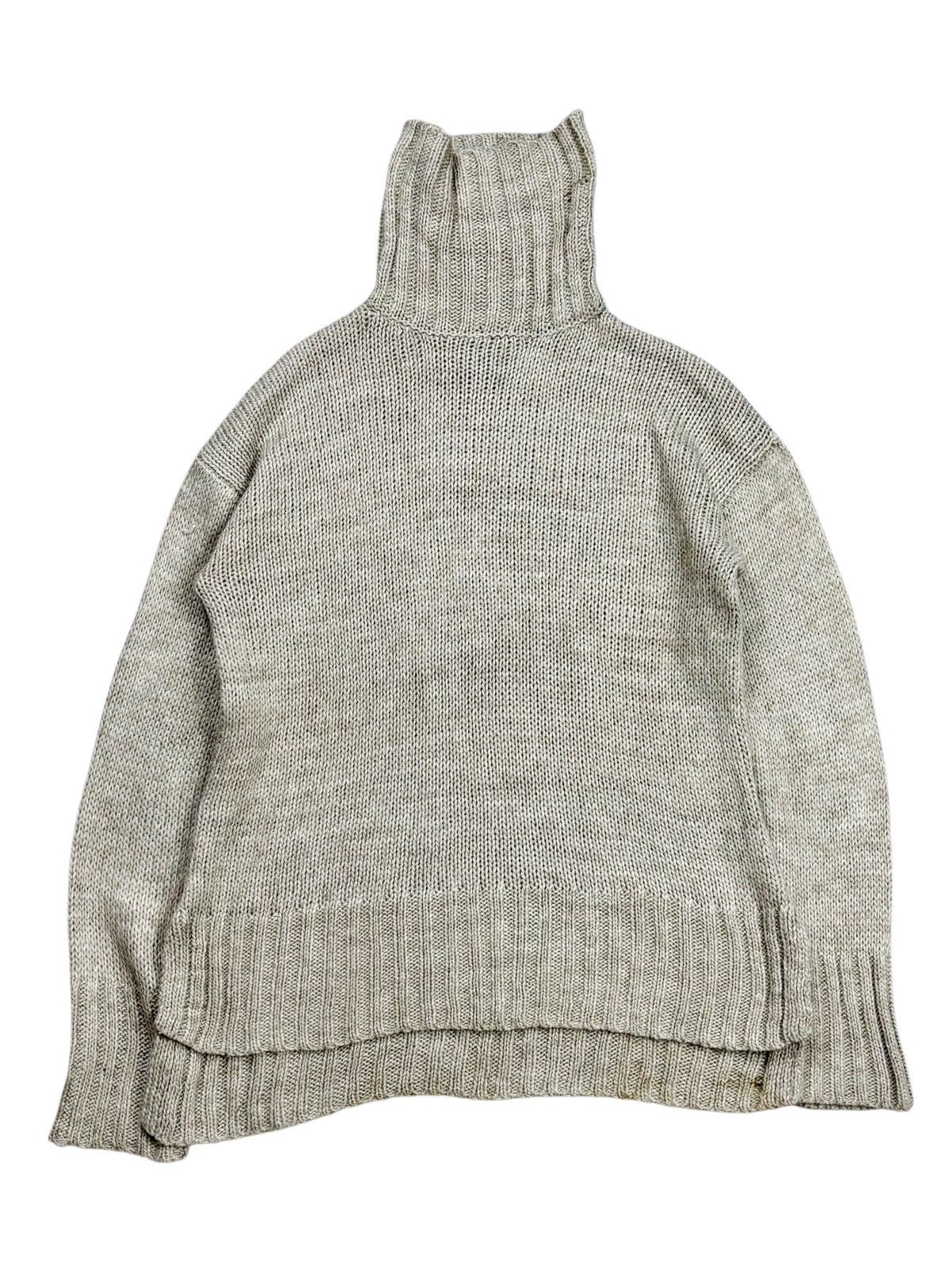 GOA 2000s GOA - Apocalypse Style High Neck Shunk Knitted Sweater Size US M / EU 48-50 / 2 - 1 Thumbnail