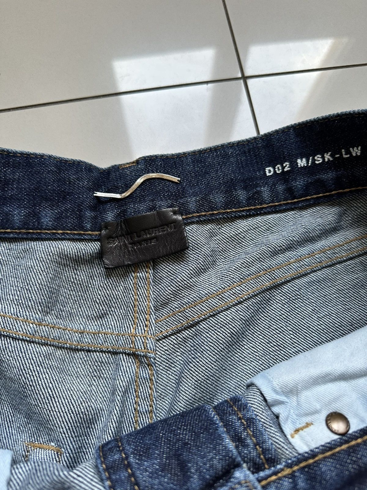 Saint Laurent Paris Saint Laurent Denim Size US 30 / EU 46 - 3 Thumbnail