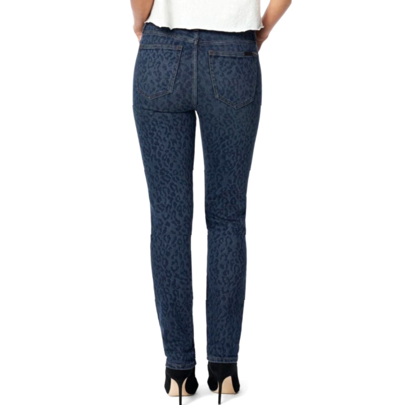 Vintage Joe's Jeans Womens Cheetah The Milla Slim Straight Jeans Size 28 Size 28" / US 6 / IT 42 - 4 Thumbnail