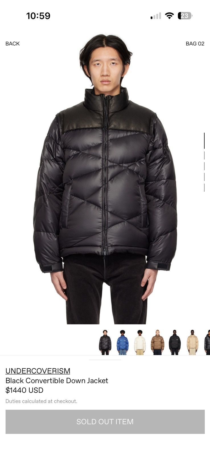 Undercover Undercoverism Convertible Down Jacket Size US M / EU 48-50 / 2 - 1 Thumbnail