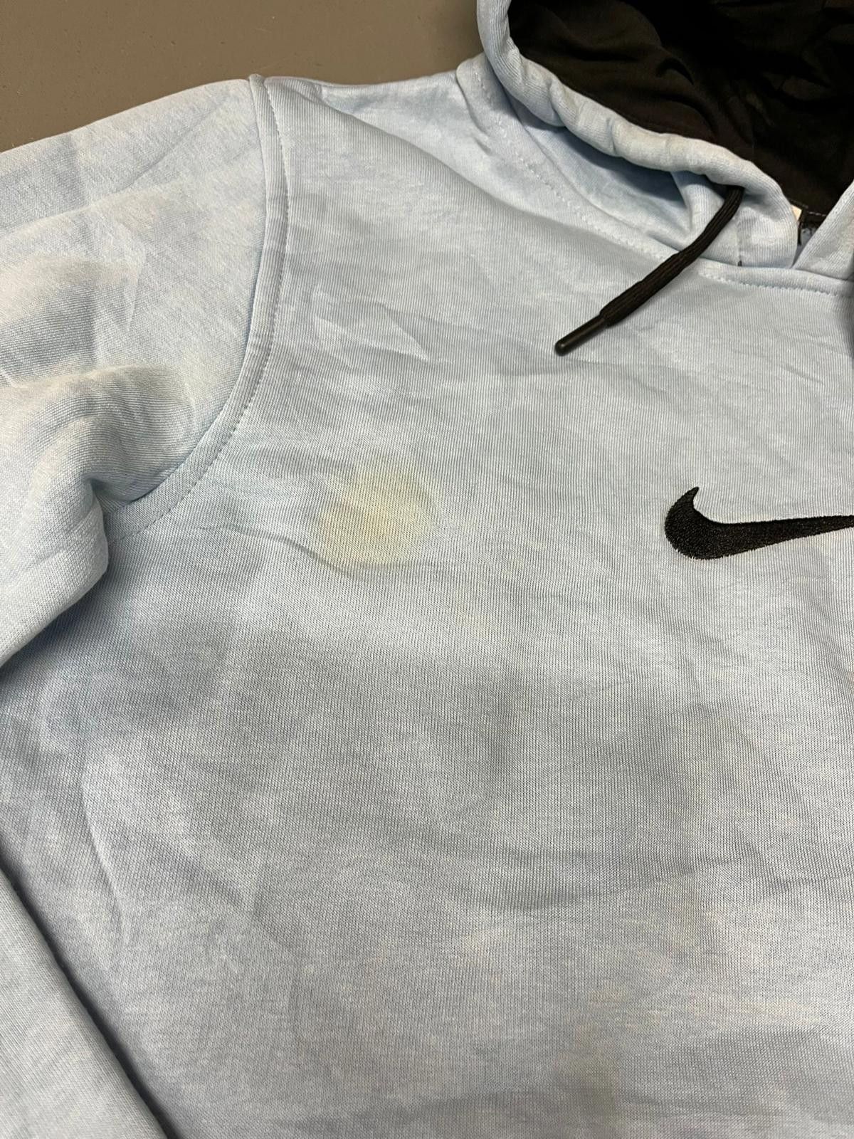 Nike Nike Light Blue Hoodie - Size M Size US M / EU 48-50 / 2 - 2 Thumbnail