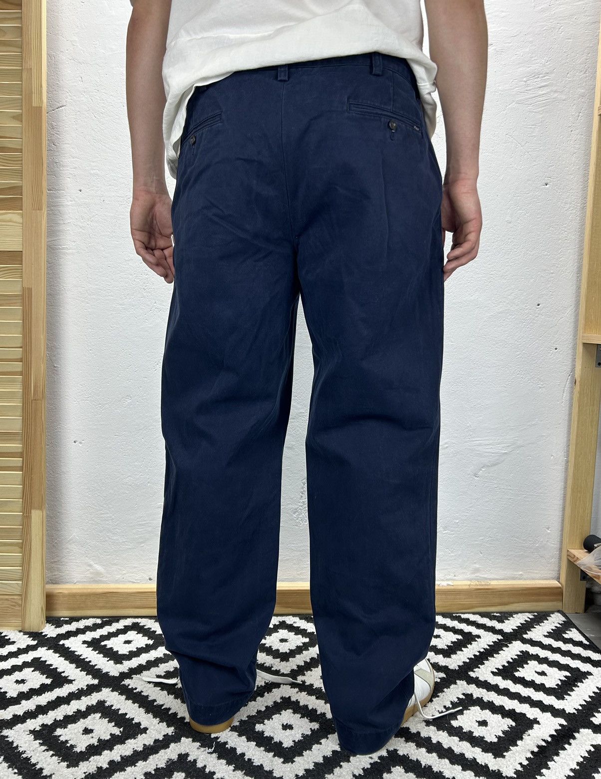 Polo Ralph Lauren Polo Ralph Lauren Casual Pant Navy Size 36 Size US 36 / EU 52 - 1 Thumbnail