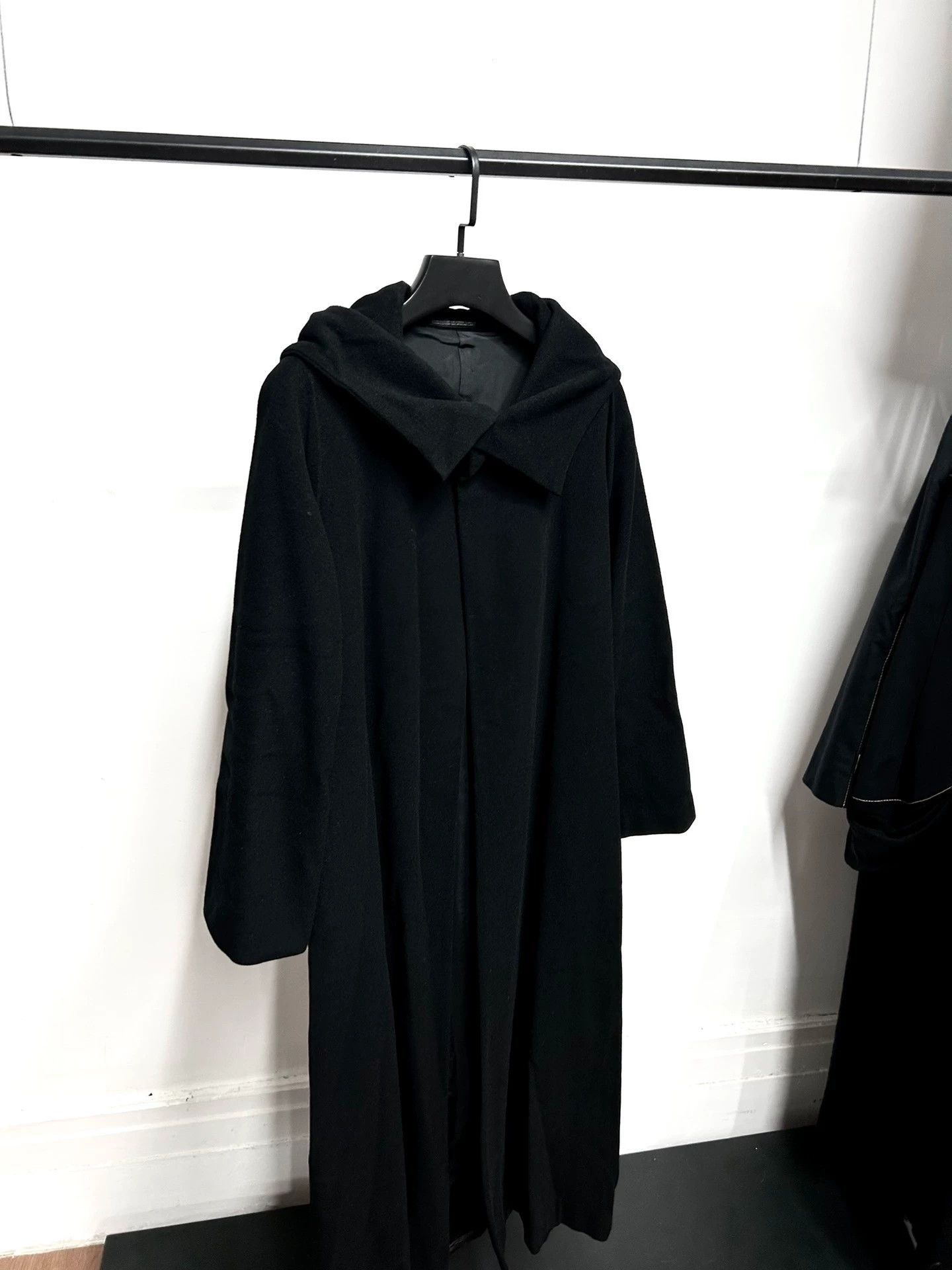 Yohji Yamamoto Yohji Yamamoto Hooded Cashmere Jacket Size 3 Size L / US 10 / IT 46 - 6 Thumbnail