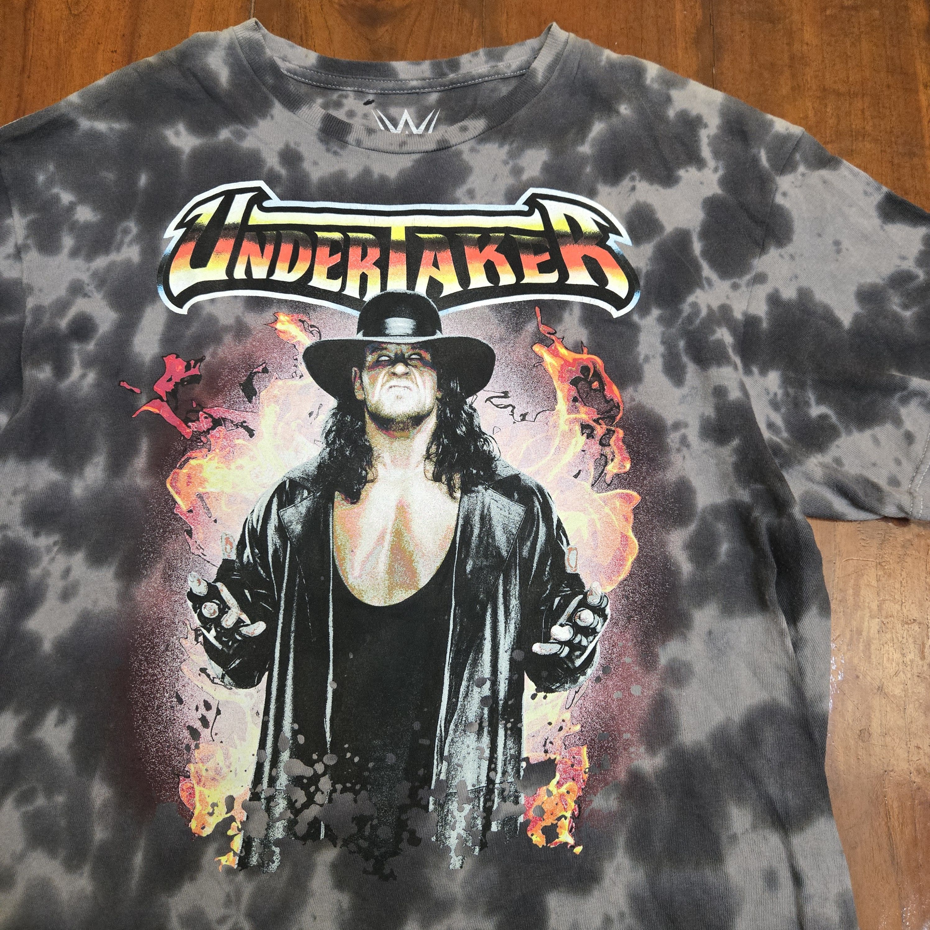 WWE Vtg Wwe Undertaker Icon Tye Dye Tee Size US L / EU 52-54 / 3 - 2 Thumbnail