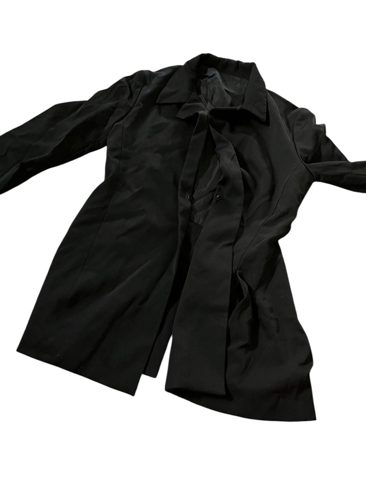 Yohji Yamamoto TAX FREE 🇺🇸 yohji yamamoto + noir avant garde black blazer Size US S / EU 44-46 / 1 - 3 Thumbnail