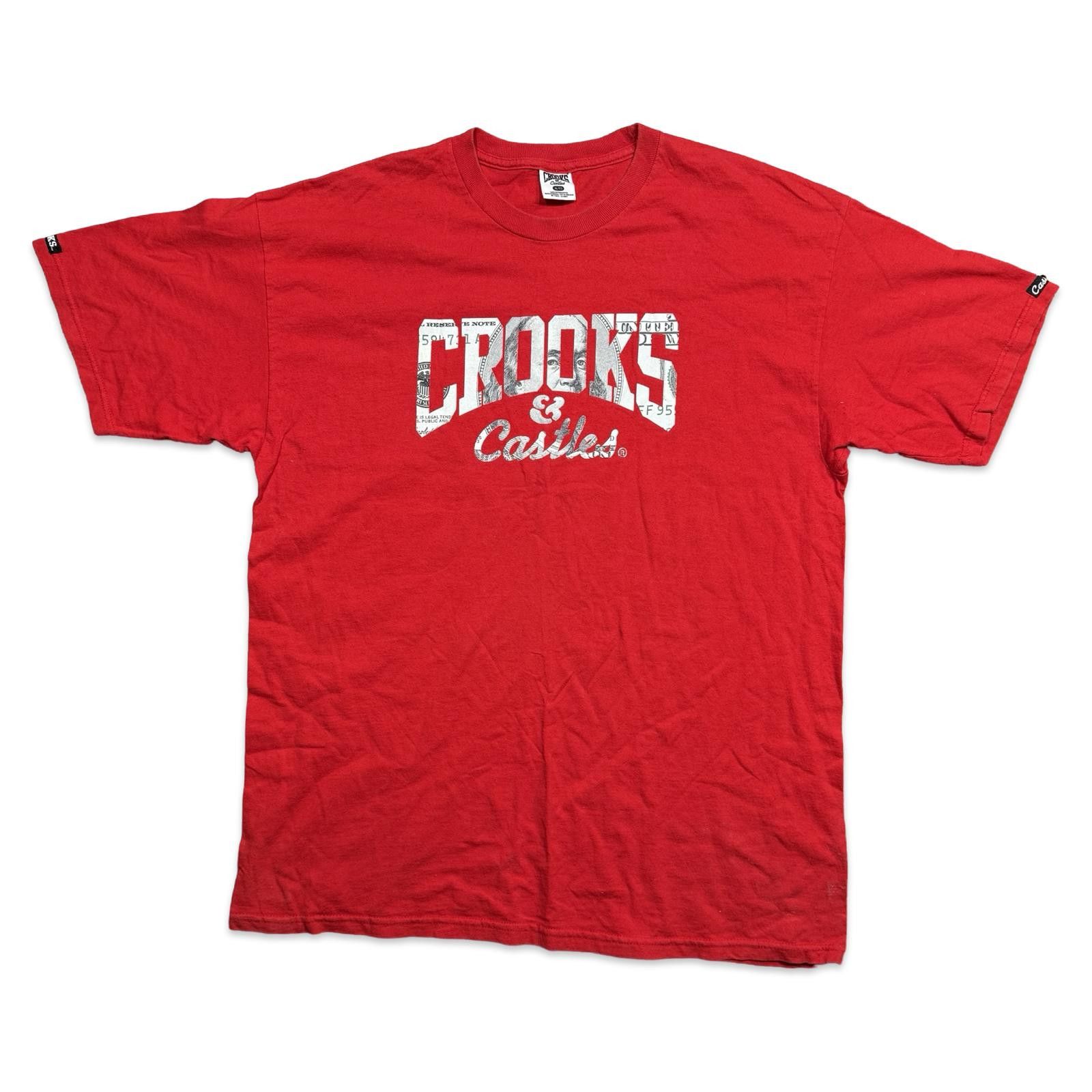 Crooks & Castles Crooks & Castles Dollar Bill Y2K Graphic Tee Size US XL / EU 56 / 4 - 1 Thumbnail