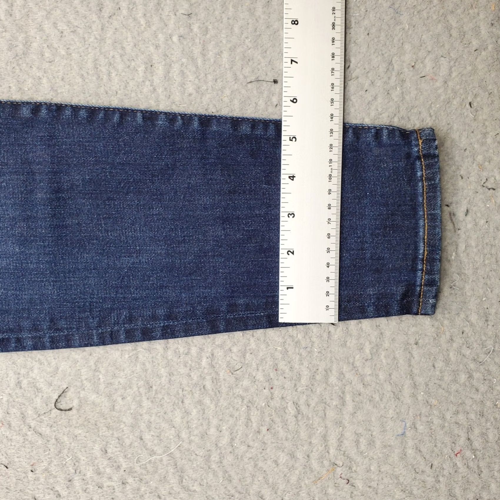 J.Crew J.CREW Jeans Womens 29 Blue Denim Stretch High-Rise Toothpick Skinny, 5-Pocket, Regular Fit, Cotton Denim Jeans Size 29" - 5 Thumbnail