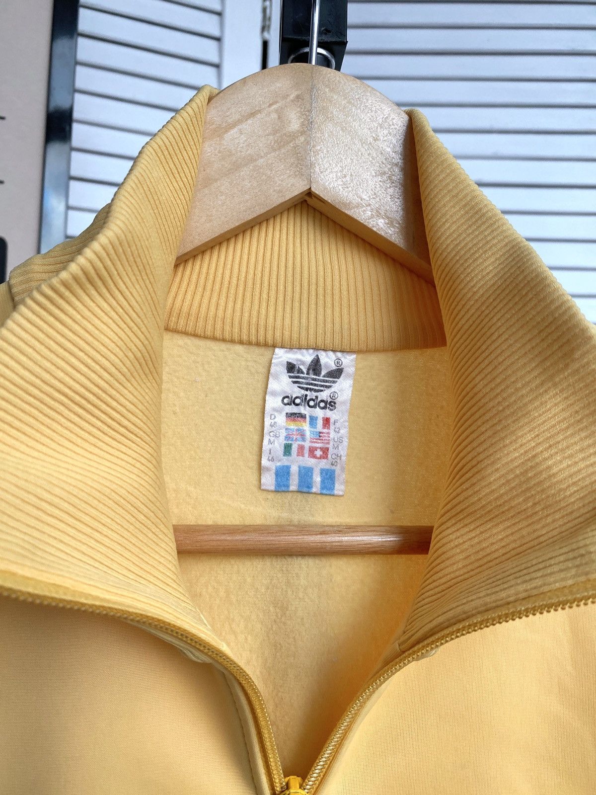 Adidas × Vintage Vintage Adidas Ventex Track Retro Jacket 80s Hungaria Size US M / EU 48-50 / 2 - 8 Thumbnail