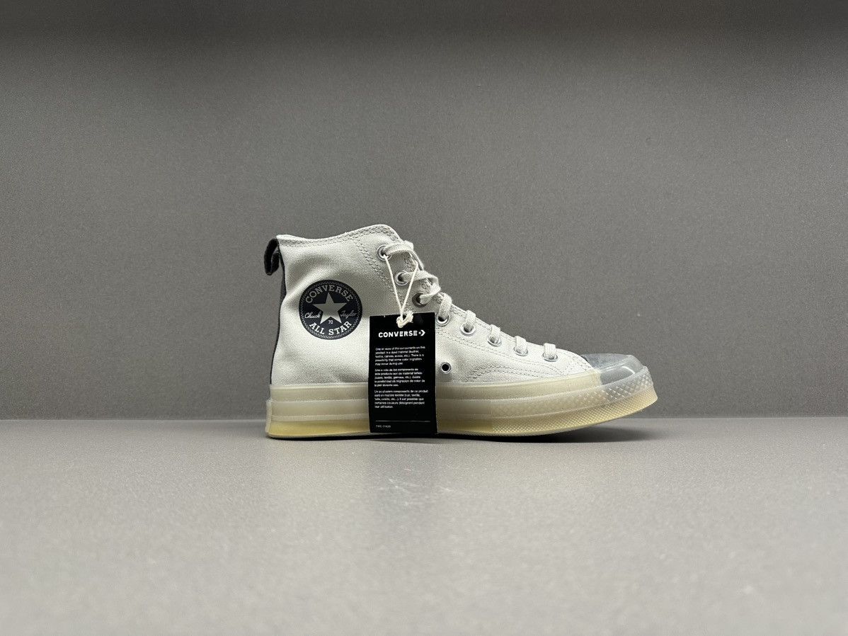 A-COLD-WALL* × Converse Converse Chuck Taylor All-Star 70s Hi A-COLD-WALL Silver Size US 8 / EU 41 - 7 Thumbnail