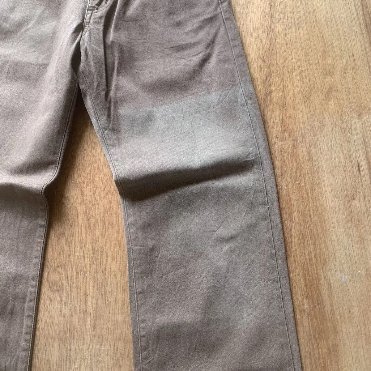 Vintage FADED ‼️ JAPANESE VINTAGE UNIQLO BLANK 5-POCKET PANTS Size US 28 / EU 44 - 5 Thumbnail