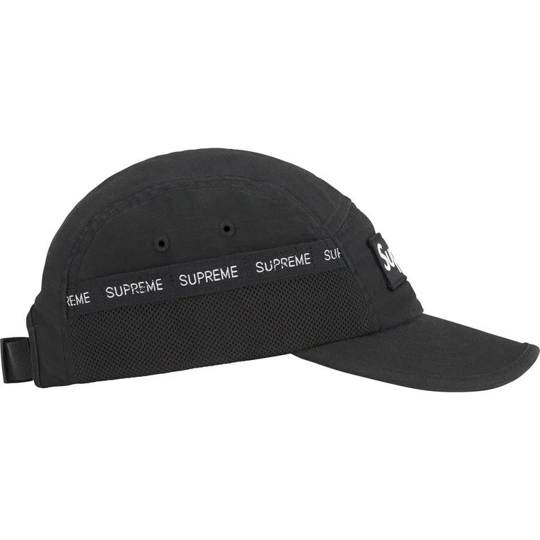Supreme Supreme Mesh Pocket Camp Cap 'Black' Size ONE SIZE - 2 Thumbnail