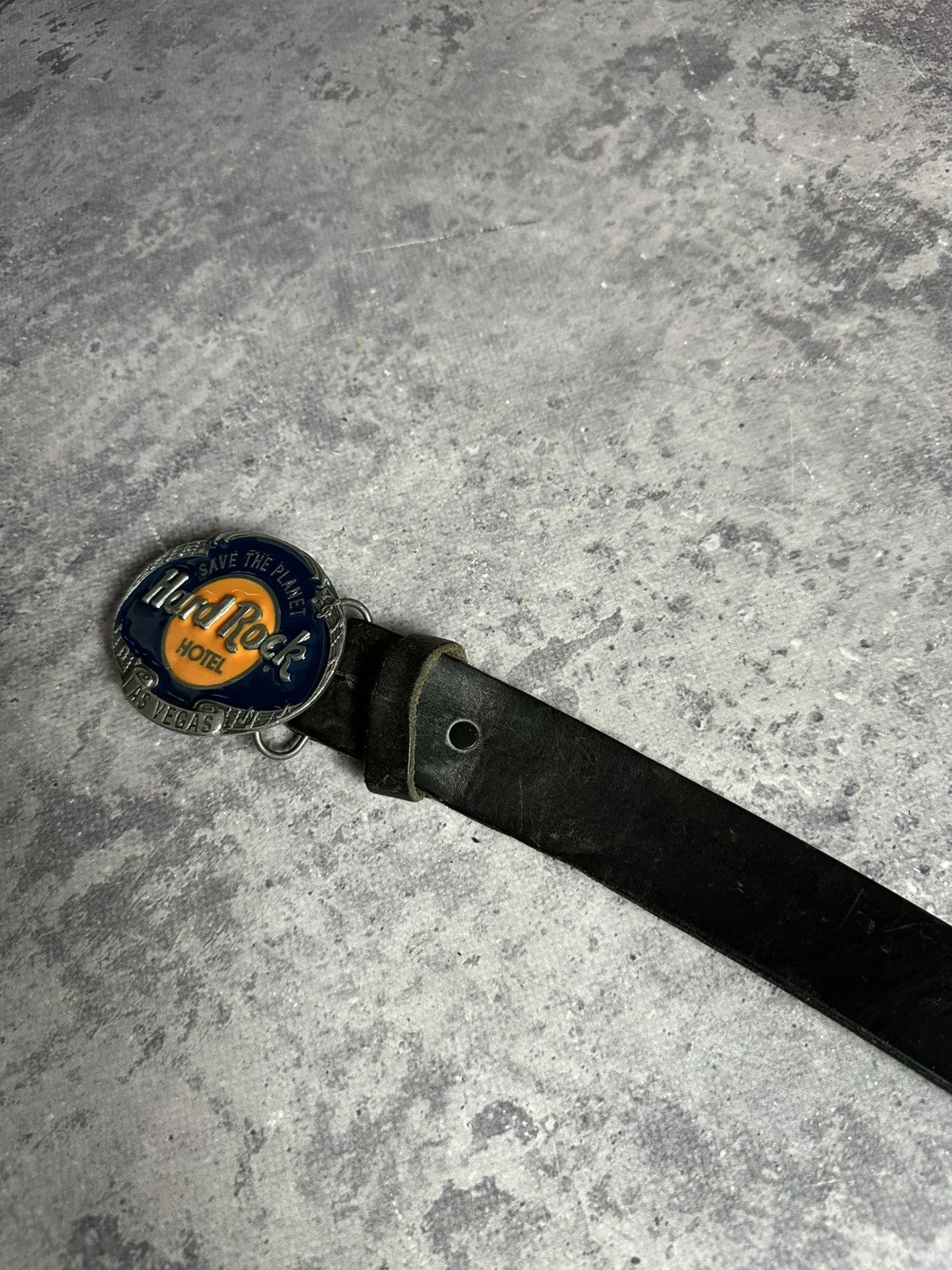 Hard Rock Cafe 🌍RARE Hard Rock Belt USA🌍 Size ONE SIZE - 5 Thumbnail