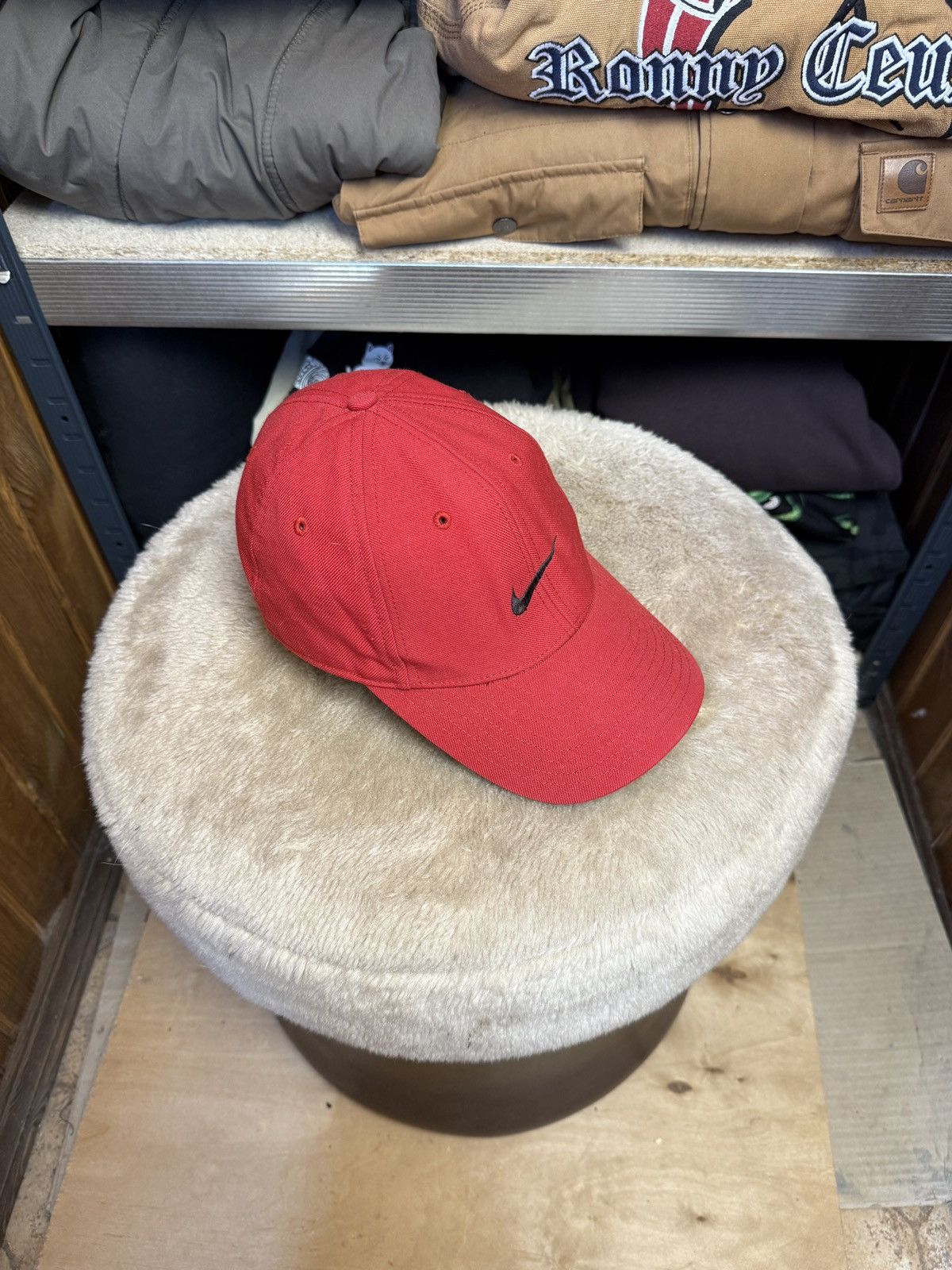 Nike Vintage Nike Center Swoosh Cap Size ONE SIZE - 2 Thumbnail