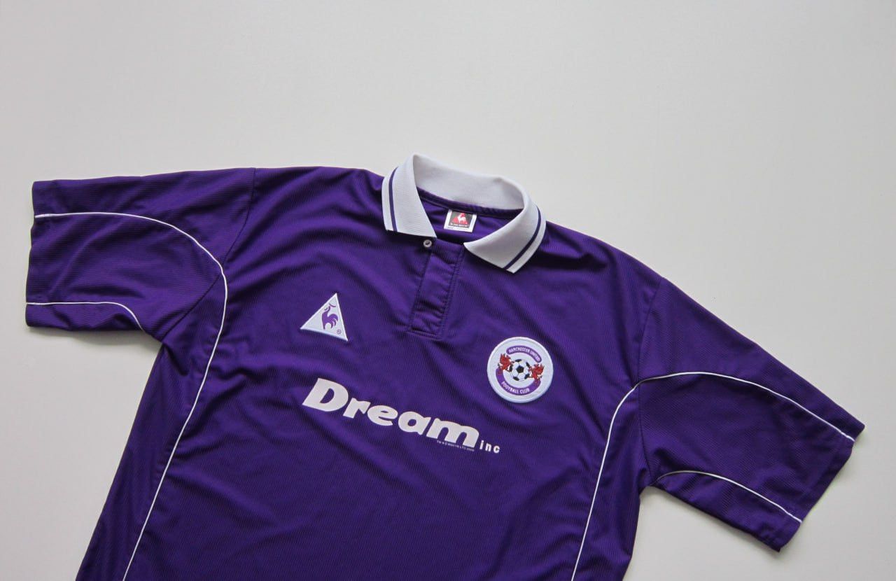 Le Coq Sportif Harchester United 2000-2001 Soccer Jersey TV Serial Vintage Size US XL / EU 56 / 4 - 2 Thumbnail
