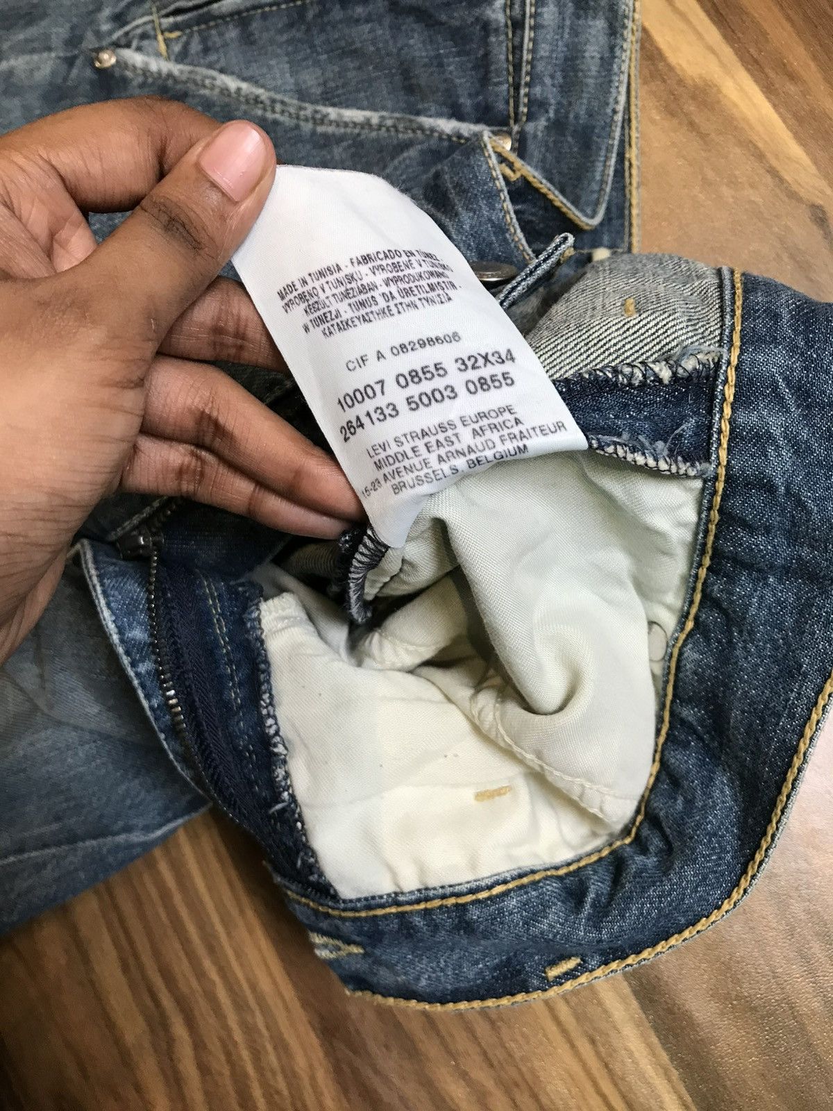 Levi's Vintage levis engineers jeans Size US 34 / EU 50 - 8 Thumbnail