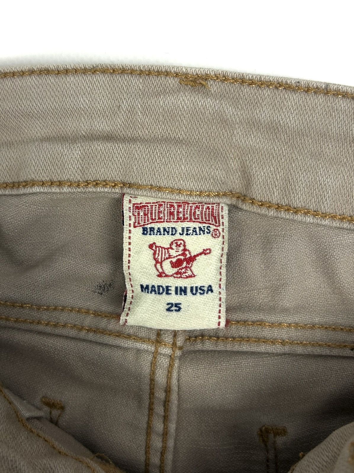 True Religion rare True Religion Leopard Jeans Skinny Made In USA Y2K Size 25" / US 0 / IT 36 - 21 Thumbnail