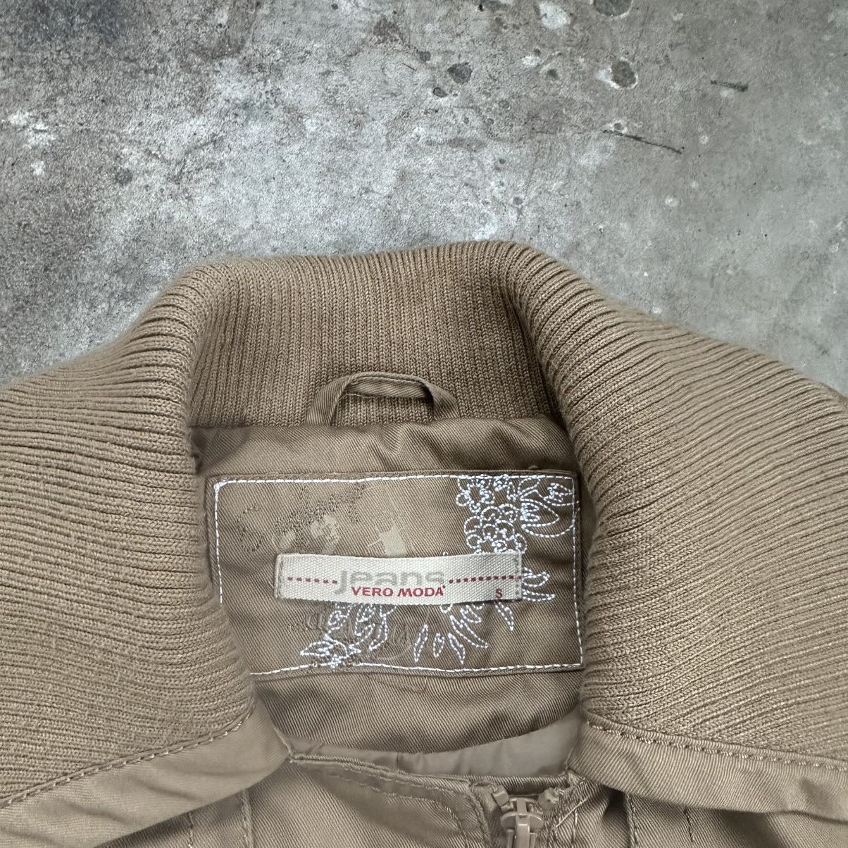 Hysteric Glamour Vintage Vera moda Japanese Crop Brown Cotton Jacket Size S / US 4 / IT 40 - 6 Thumbnail
