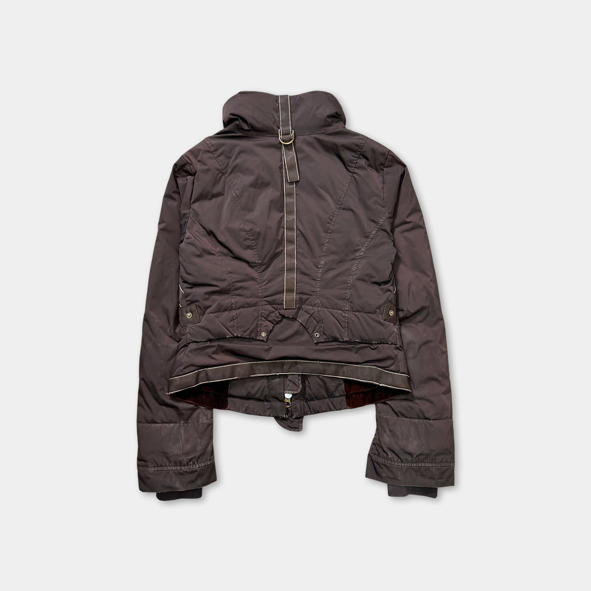 Marithe + Francois Girbaud Marithé + François Girbaud Parachute Brown Jacket Size US S / EU 44-46 / 1 - 7 Thumbnail