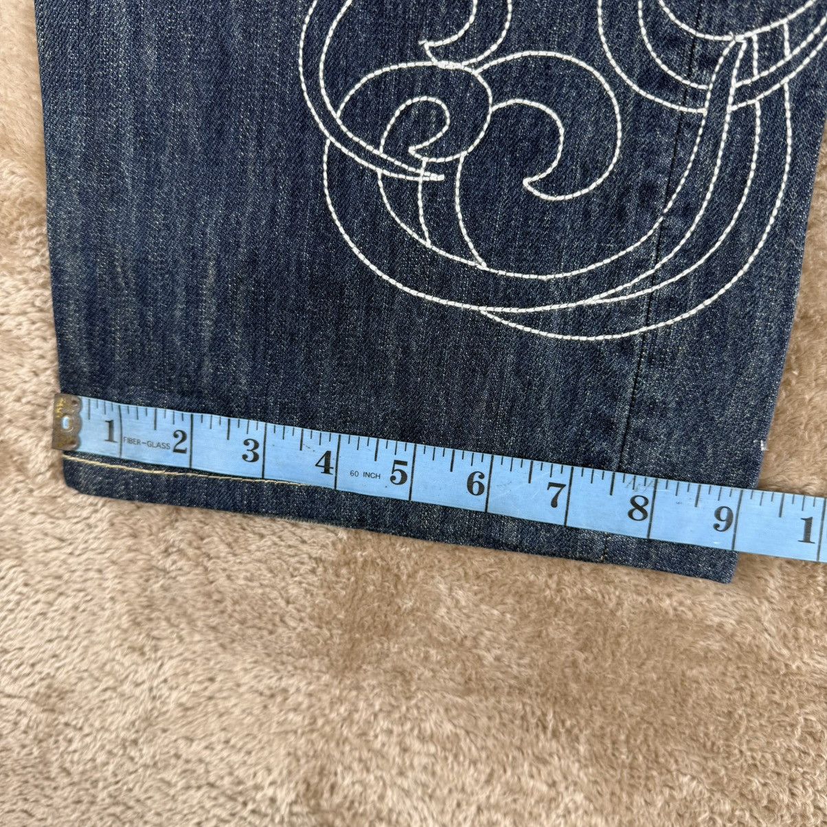Eternal Vtg eternal jeans embroidered leg dragon art style Size US 32 / EU 48 - 17 Thumbnail