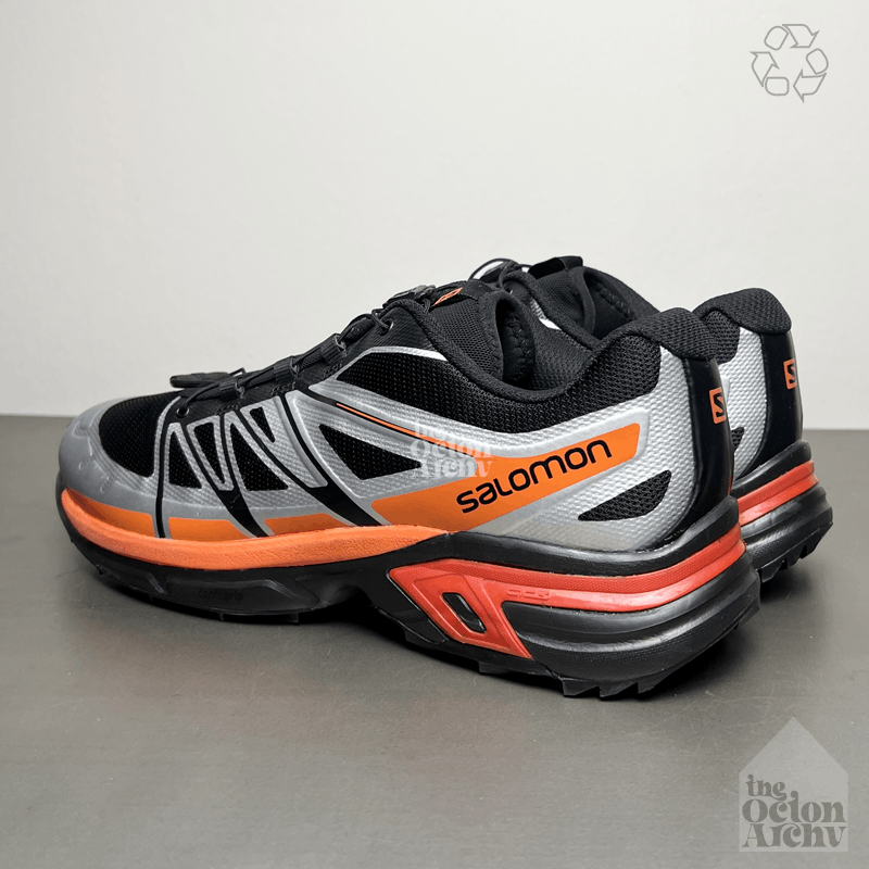 Salomon Salmon XT-Wings 2 'Black Silver Vibrant Orange' Size US 12 / EU 45 - 2 Thumbnail