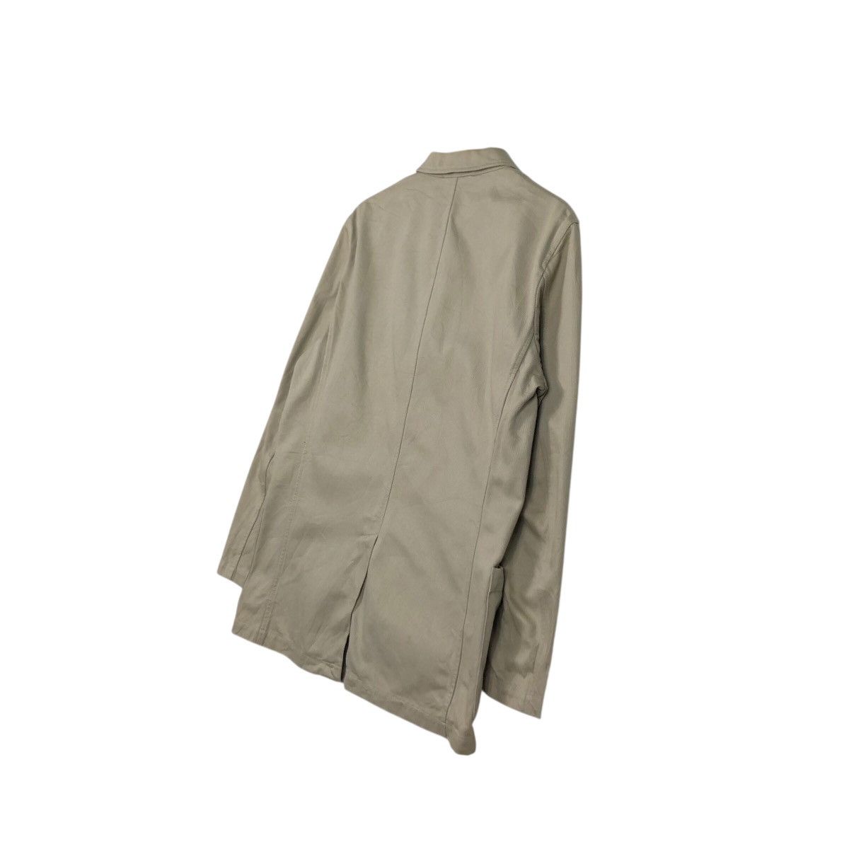 Japanese Brand CK Beige Cotton Twill Blazer / Work Jacket — L Issey Miyake Size US L / EU 52-54 / 3 - 11 Thumbnail