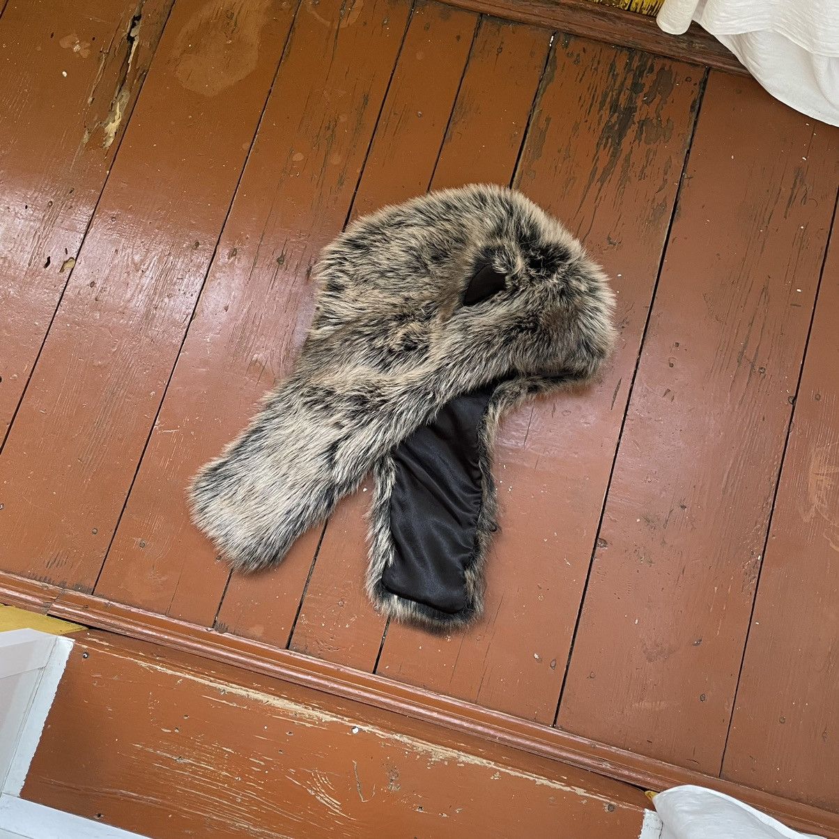 Vintage Vintage 90s Alt Ushanka Fuzzy Trapper Fur Winter Hat Size ONE SIZE - 7 Thumbnail