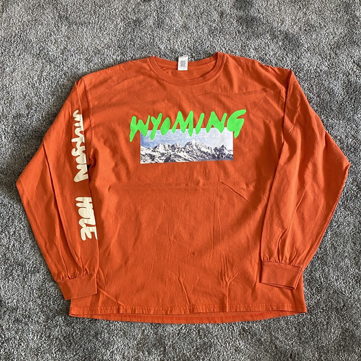 ミュージシャン WYOMING KKW LONG SLEEVE T-SHIRT Kanye West Wyoming KKW Long Sleve T-Shirt Pink - SS18 - US