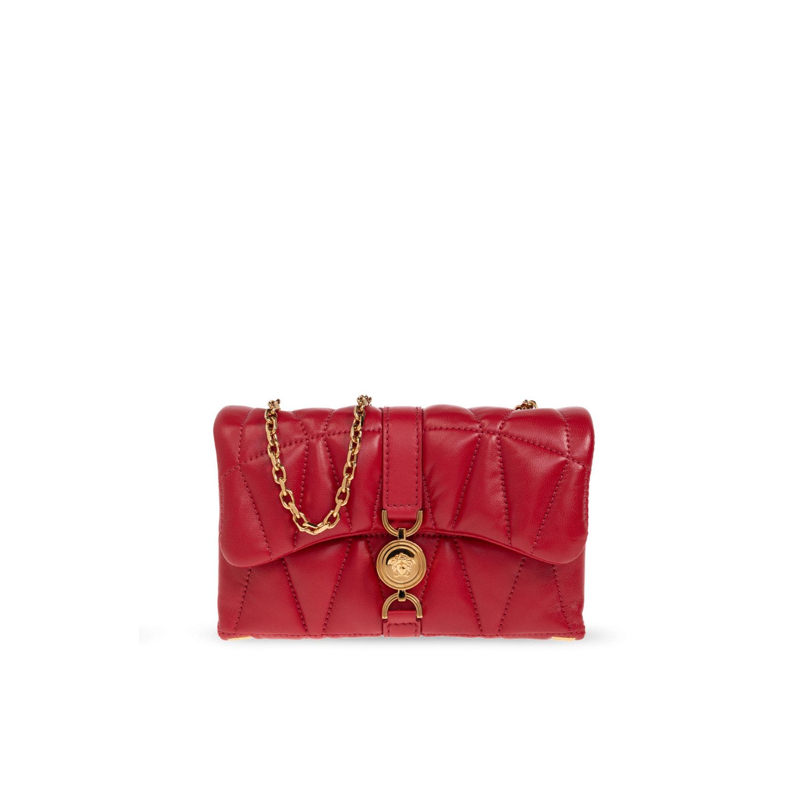 Versace VERSACE Kleio Mini Red Leather Shoulder Bag New & Authentic Size ONE SIZE - 5 Thumbnail