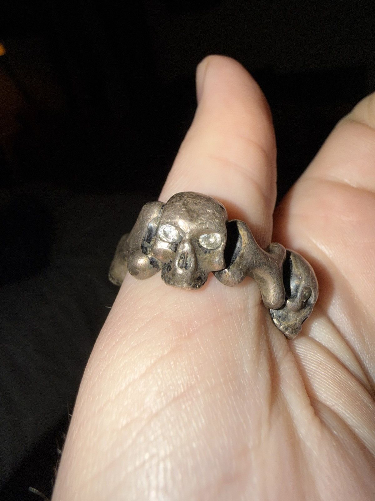 Stephen Webster Diamond Skull Ring Size ONE SIZE - 2 Thumbnail