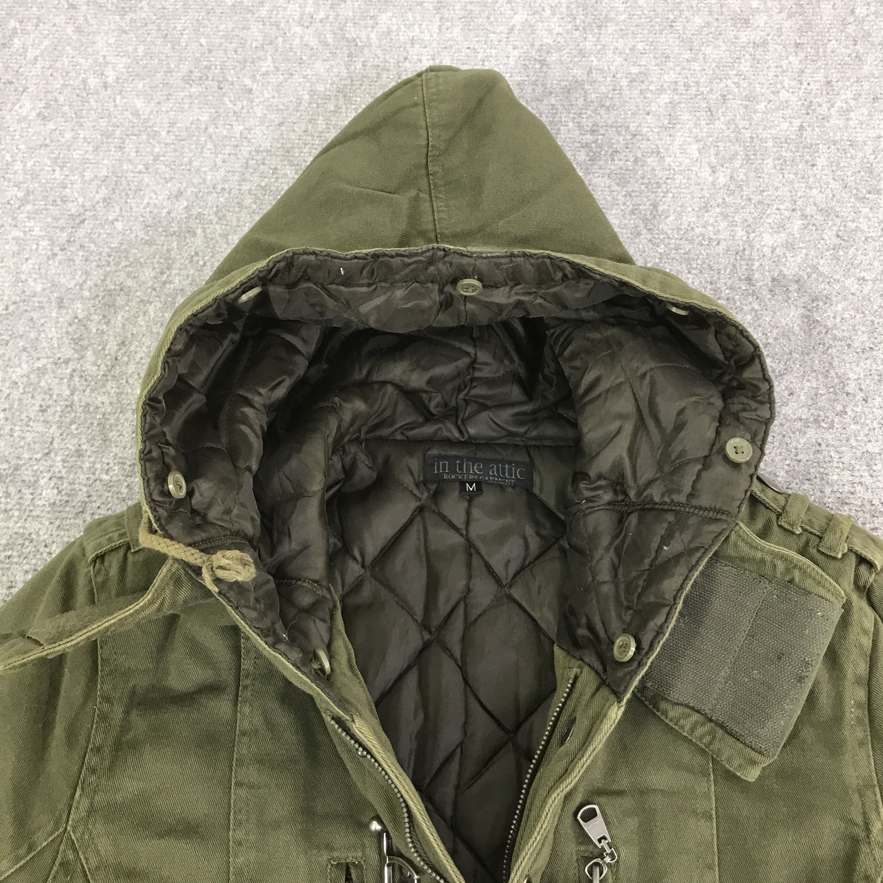 In The Attic in the attic quilted hoodie jacket Size US M / EU 48-50 / 2 - 8 Thumbnail