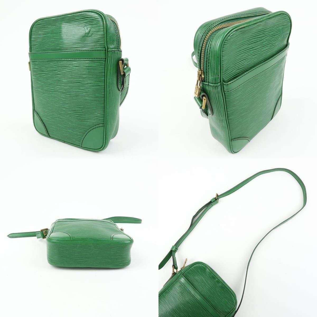 Louis Vuitton Louis Vuitton Epi Danube Crossbody Bag Green Size ONE SIZE - 3 Thumbnail