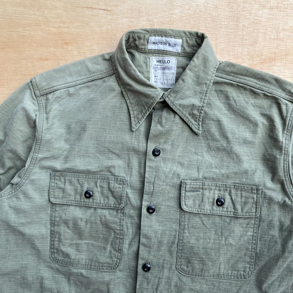 Japanese Brand MADISON BLUE WORK WEAR VINTAGE STYLE by MARIKO NAKAYAMA Size US M / EU 48-50 / 2 - 2 Thumbnail