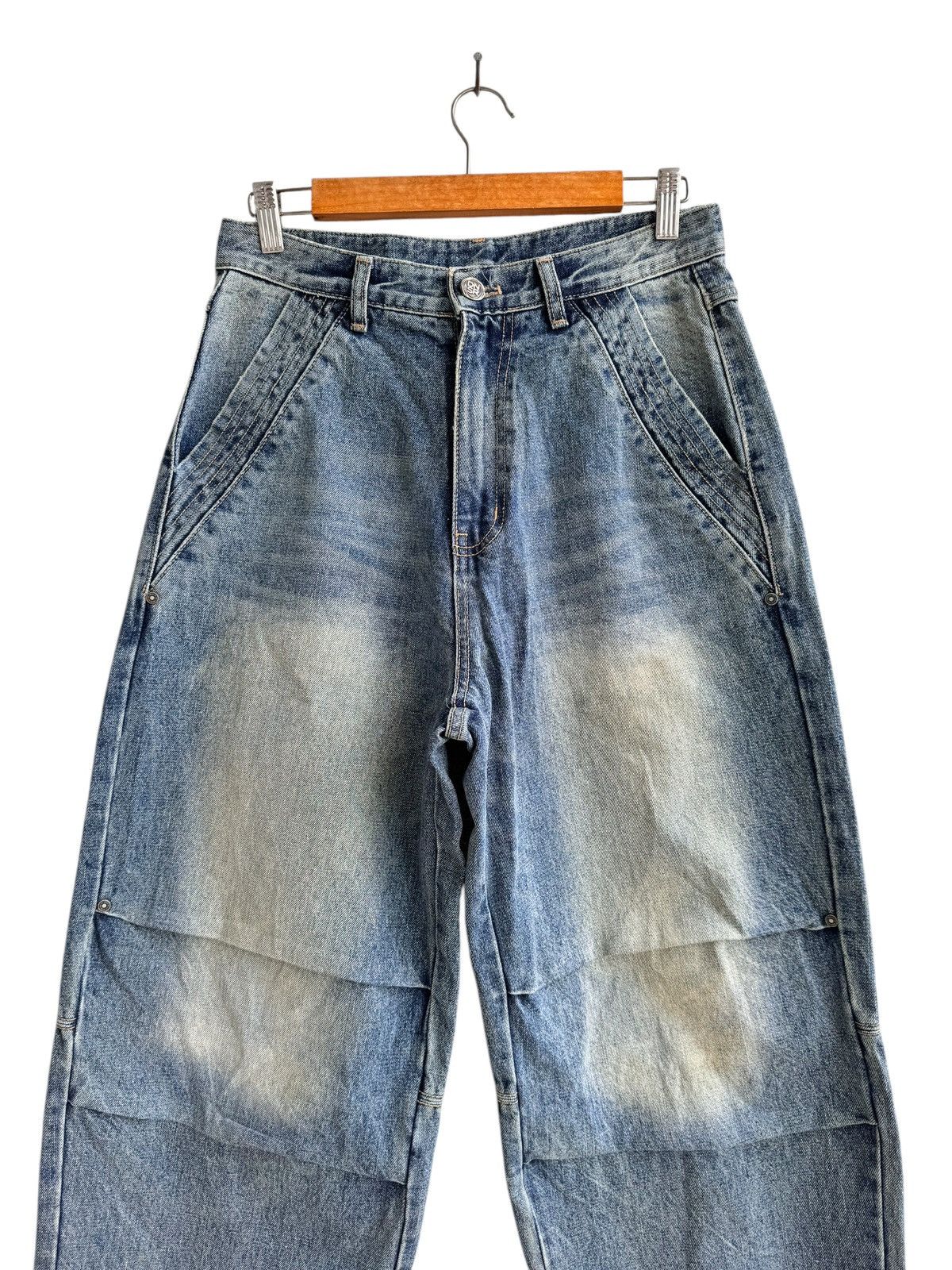 JNCO × Wu-Tang Clan Vintage DNSR Japanese Brand Hip Hop Baggy Jeans Size US 30 / EU 46 - 5 Thumbnail