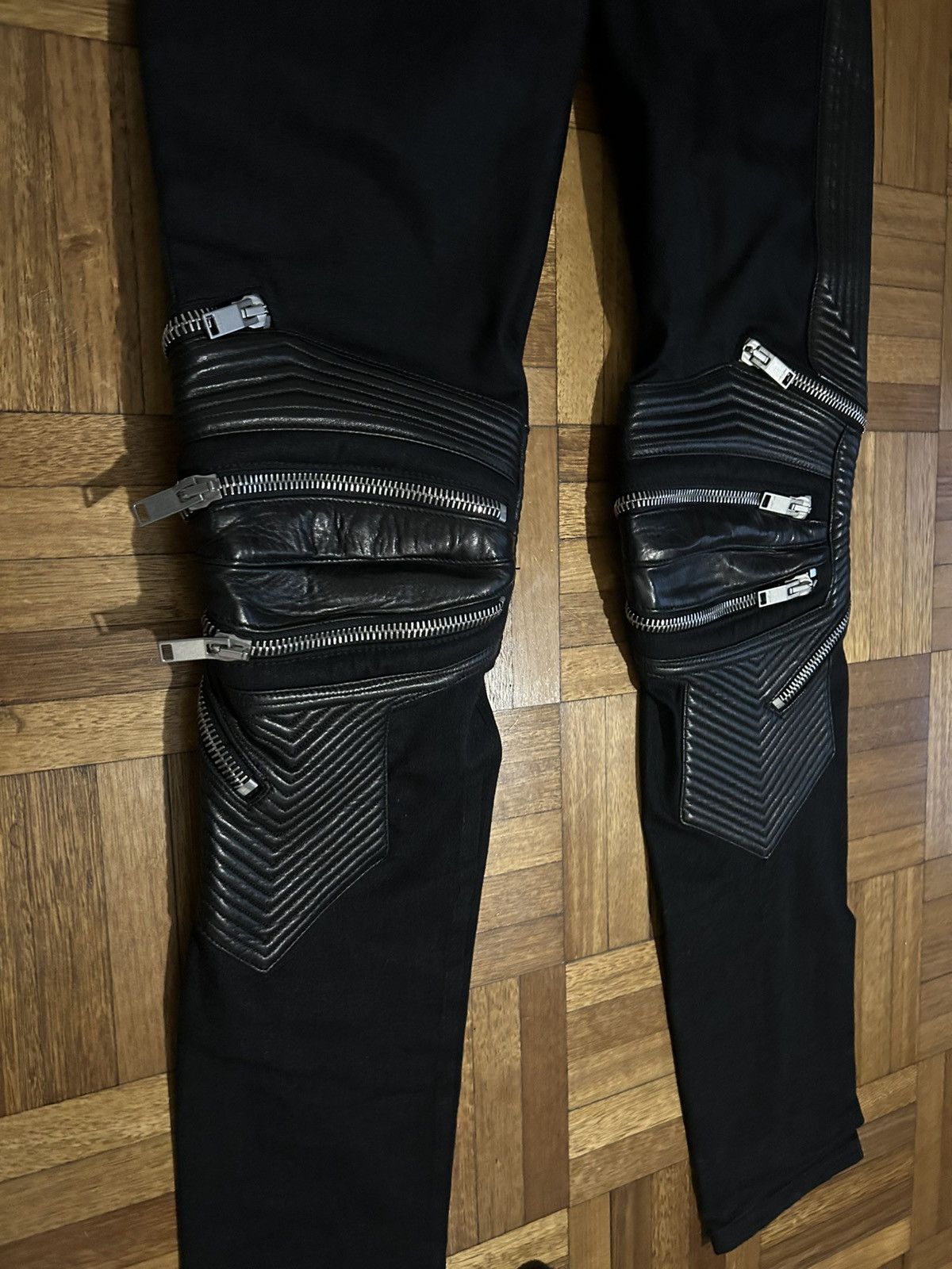Saint Laurent Paris Saint laurent paris moto denim Size US 30 / EU 46 - 3 Thumbnail