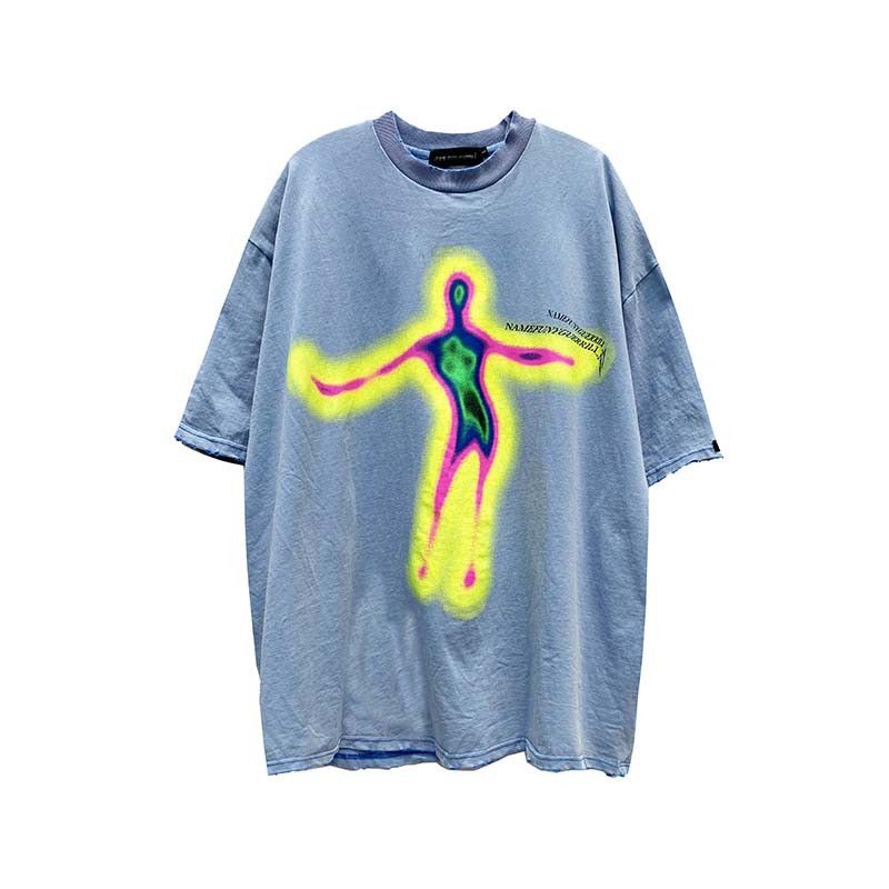 Japanese Brand × Vintage Distorted Portrait T-shirt Size US M / EU 48-50 / 2 - 1 Thumbnail