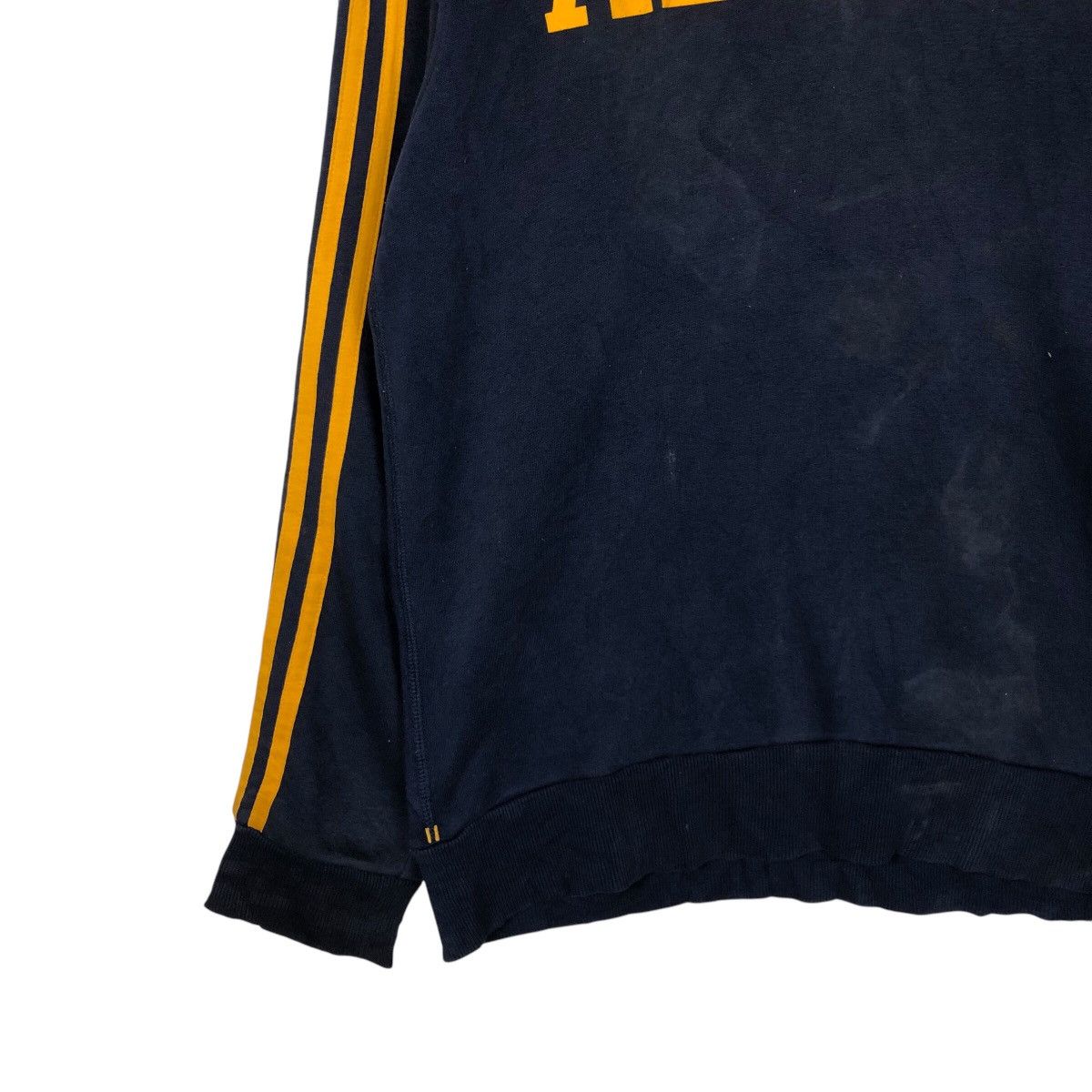 Adidas 📌Vintage Sweatshirt Adidas Striped Big Logo Spell Out Size US L / EU 52-54 / 3 - 5 Thumbnail