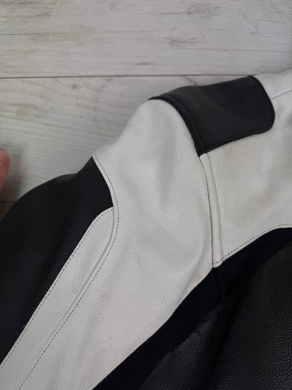 Alpinestars Alpiestars Leather Jacket Moto Armoured Padded Lined Size US L / EU 52-54 / 3 - 21 Thumbnail