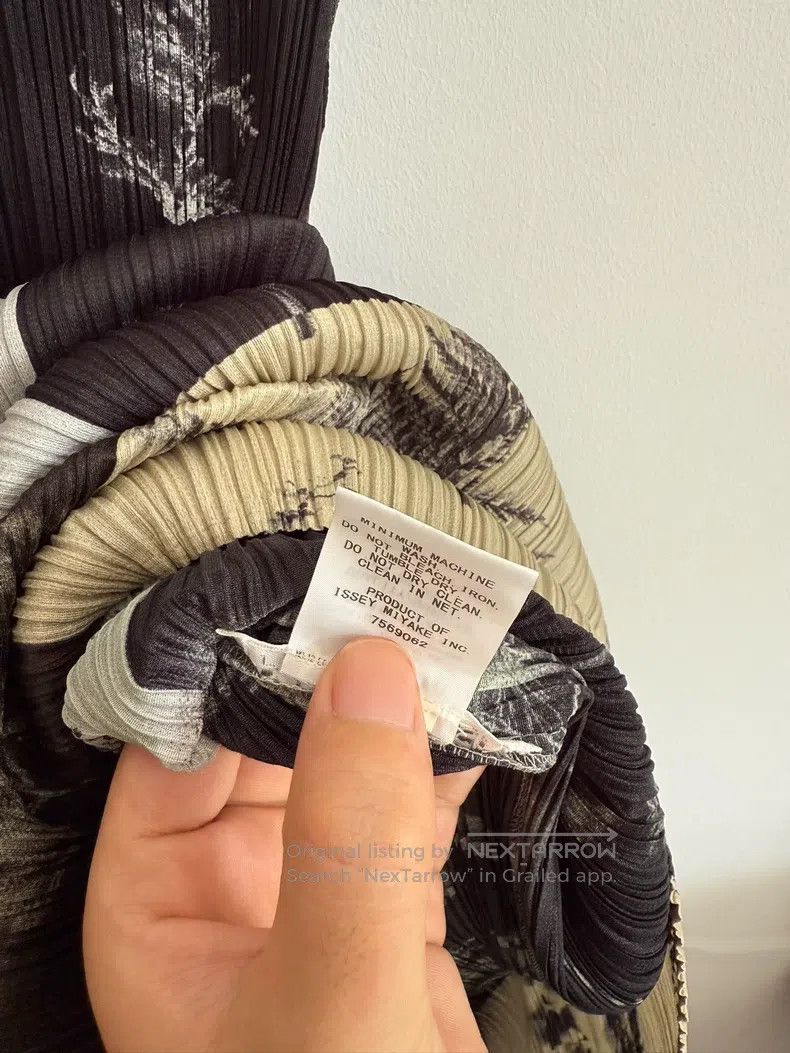 Issey Miyake Issey Miyake Black-White Compendium of Materia Medica Prin Size XL / US 12-14 / IT 48-50 - 3 Thumbnail