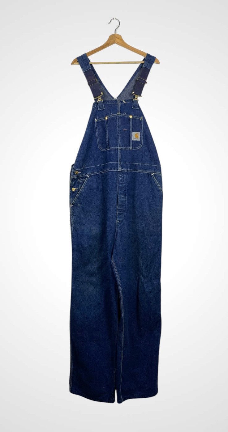 Carhartt Vintage Carhartt Denim Overalls Size US L / EU 52-54 / 3 - 3 Thumbnail